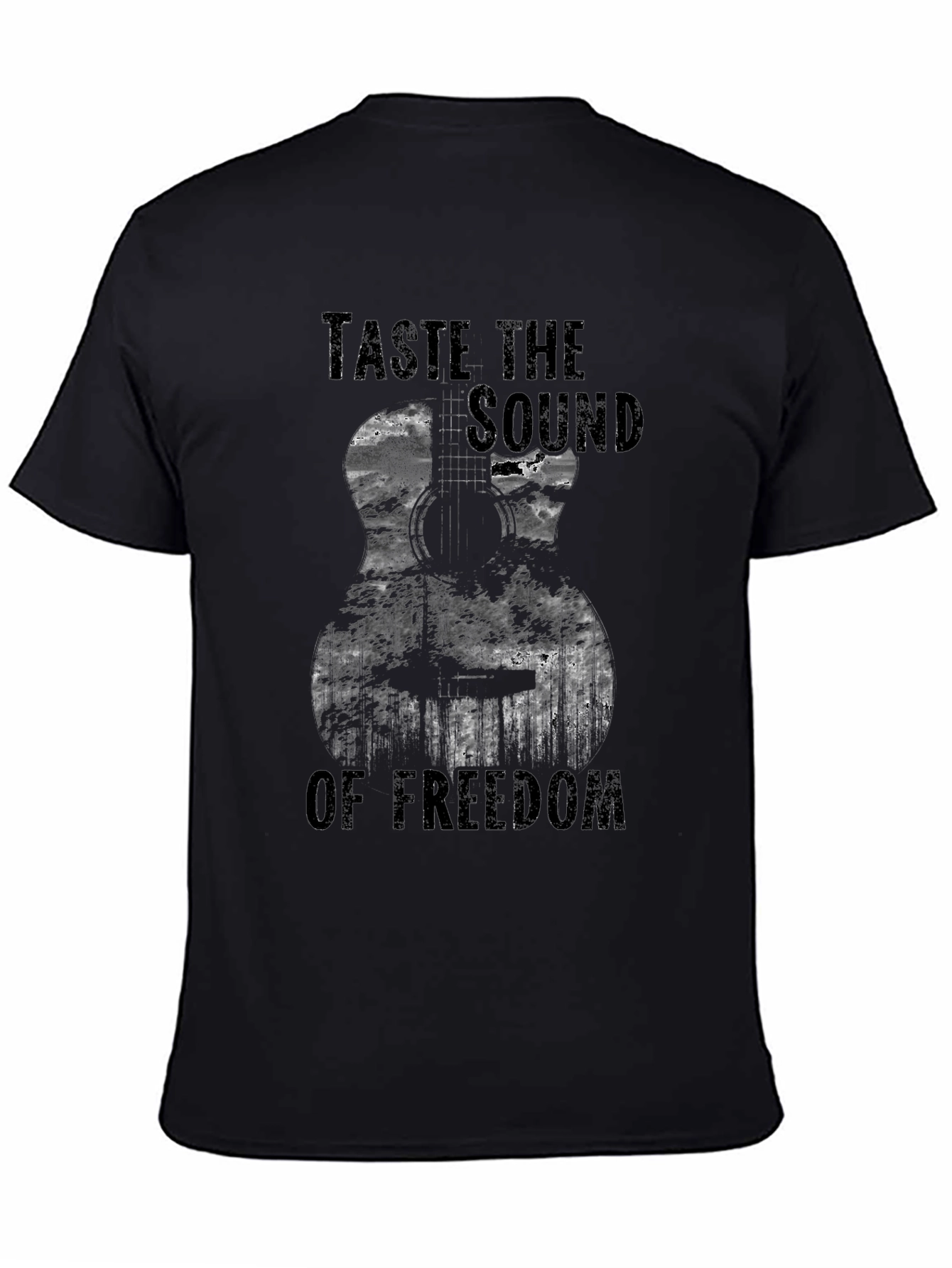 Taste the Sound of Freedom Guitar T-Shirt