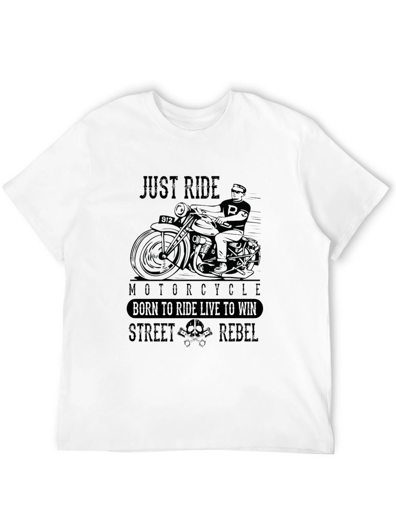 Born to Ride Motorcycle T-Shirt