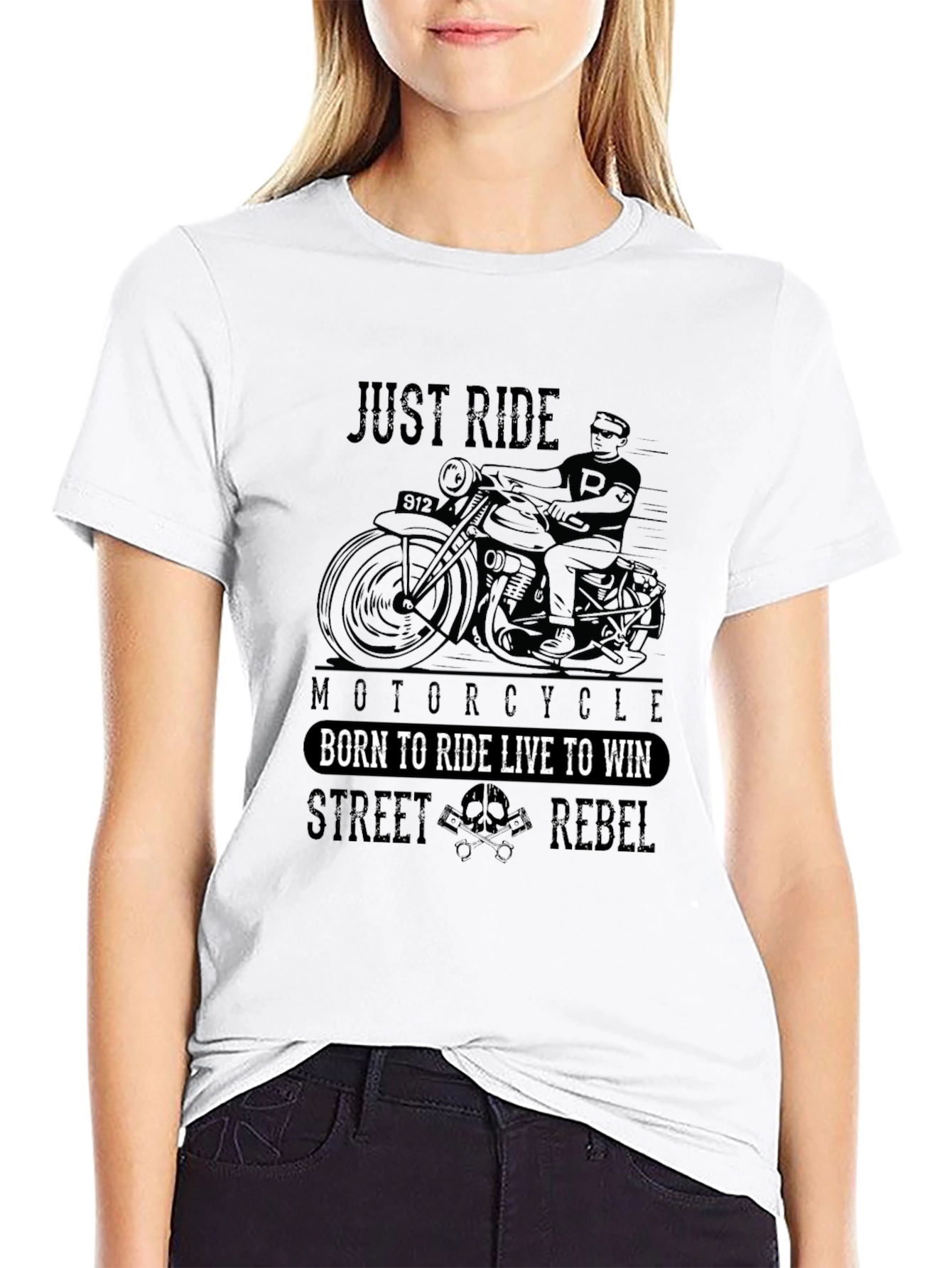 Born to Ride Motorcycle T-Shirt