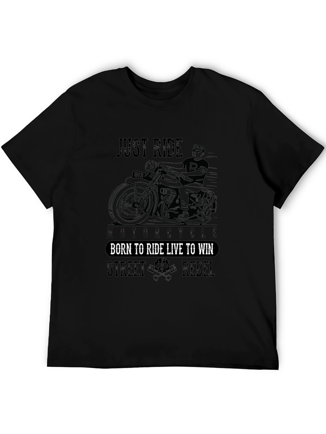 Born to Ride Motorcycle T-Shirt