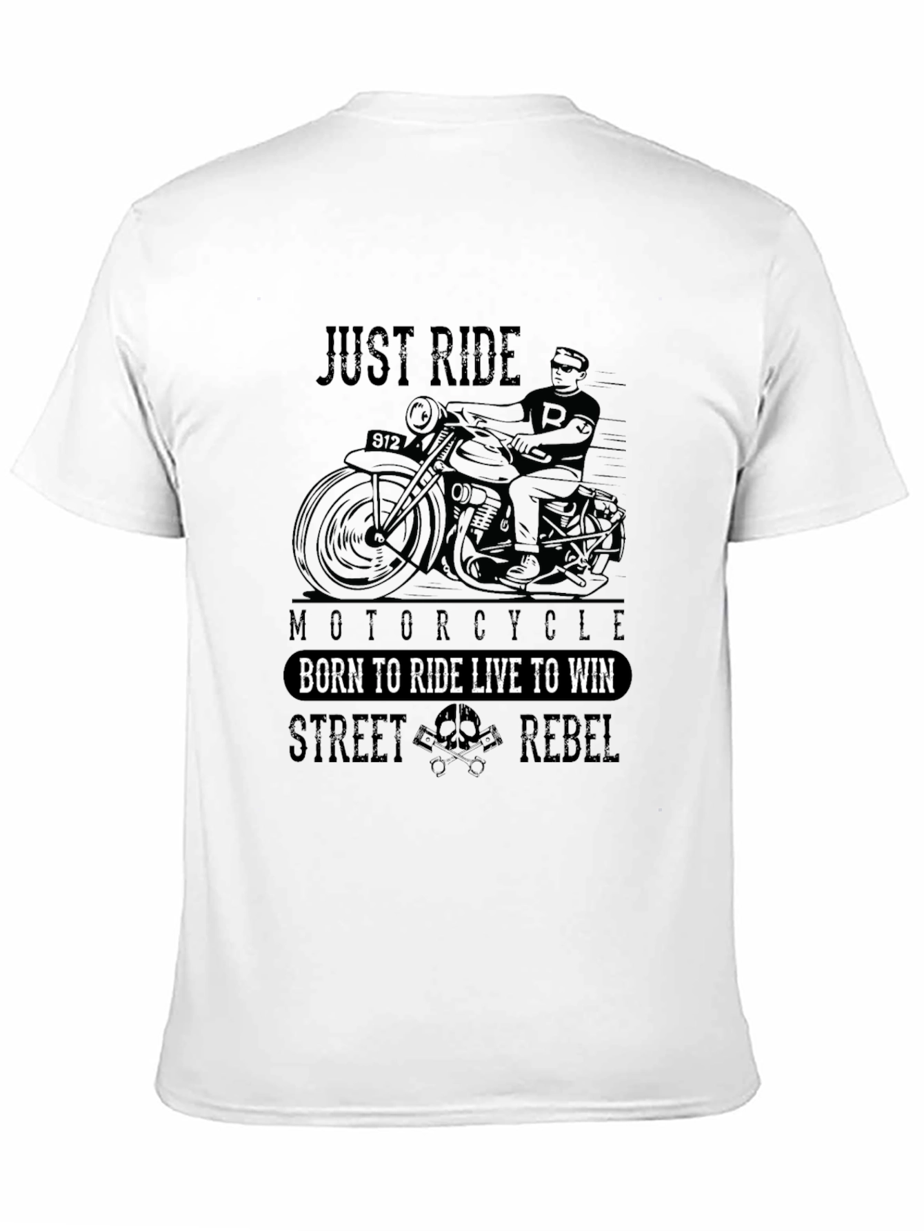 Born to Ride Motorcycle T-Shirt