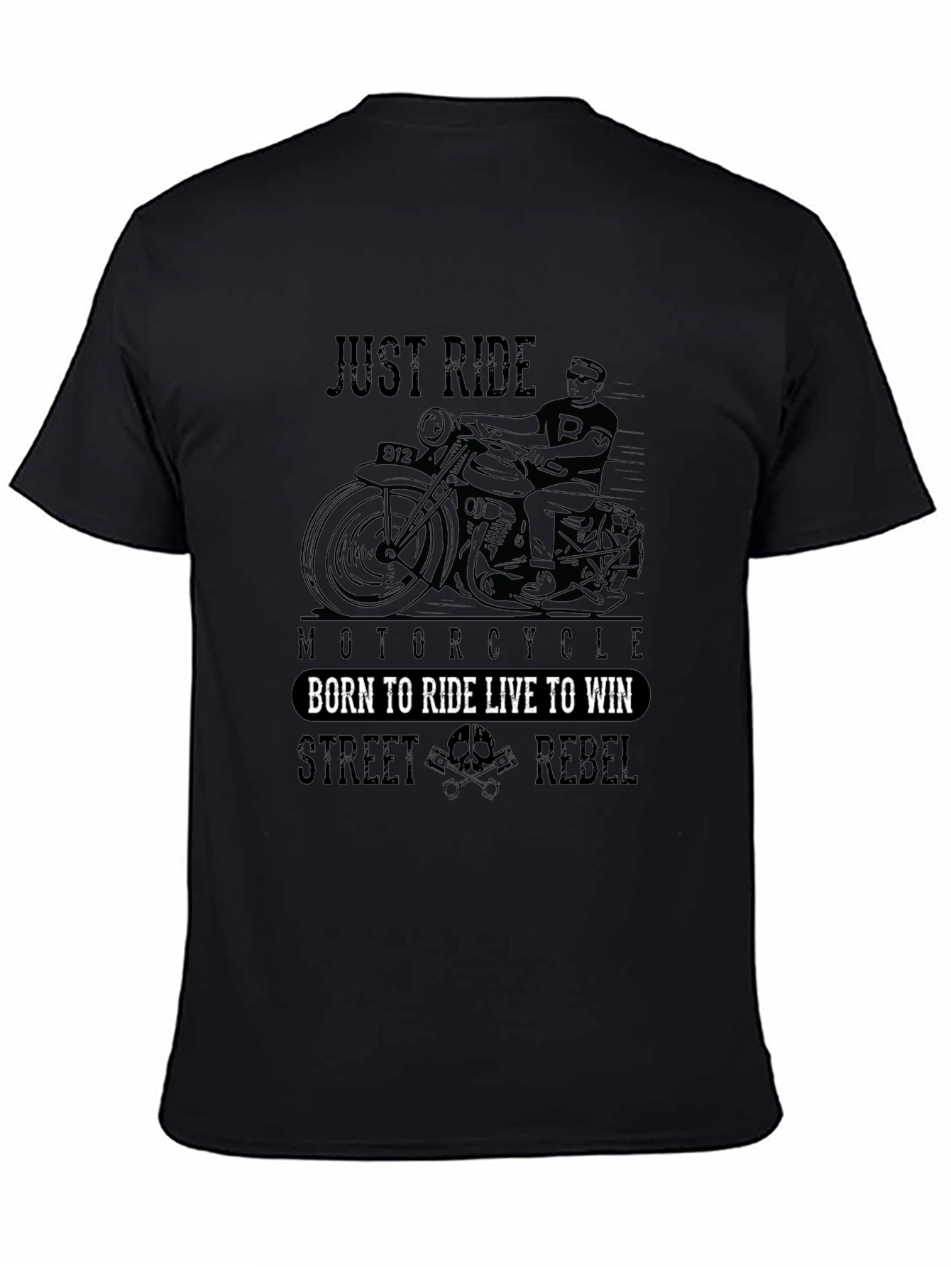 Born to Ride Motorcycle T-Shirt