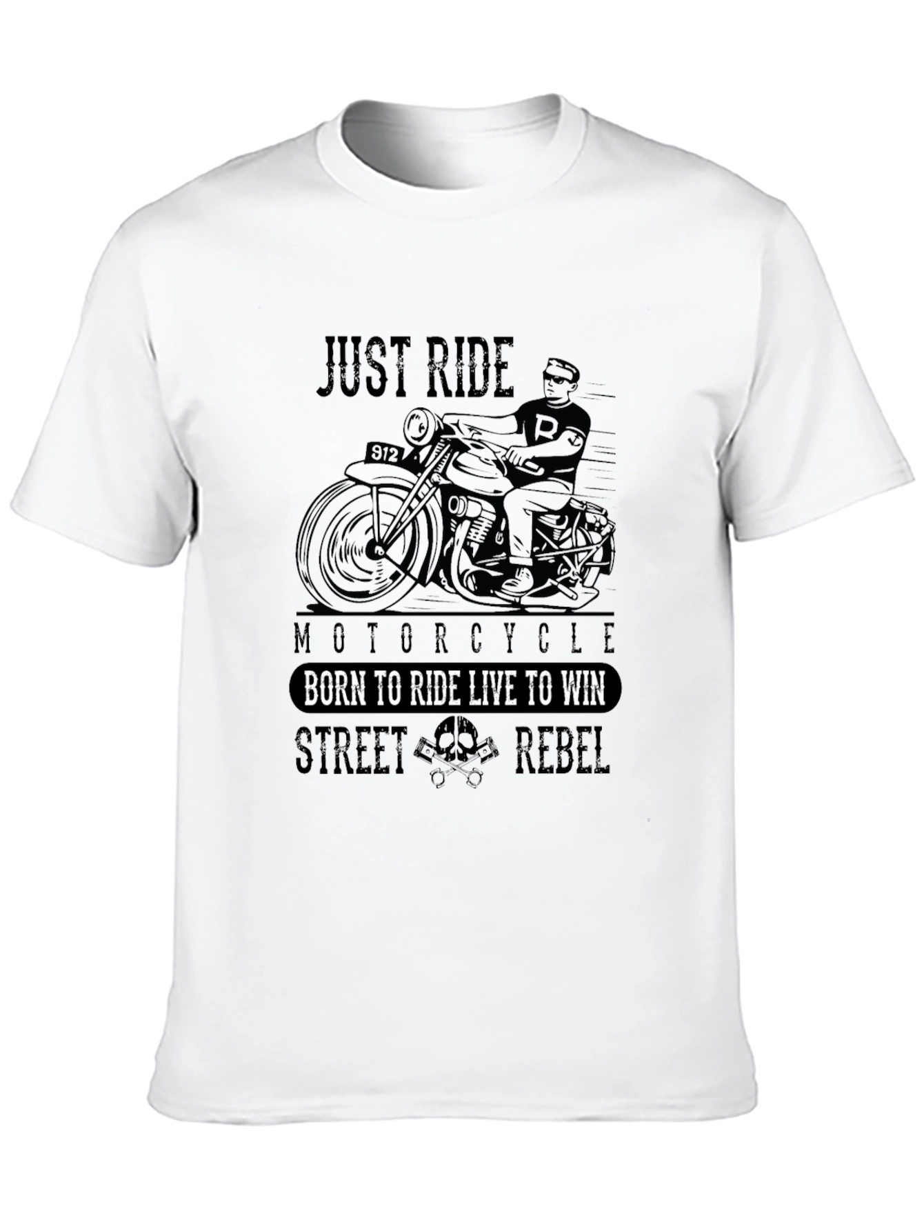 Born to Ride Motorcycle T-Shirt