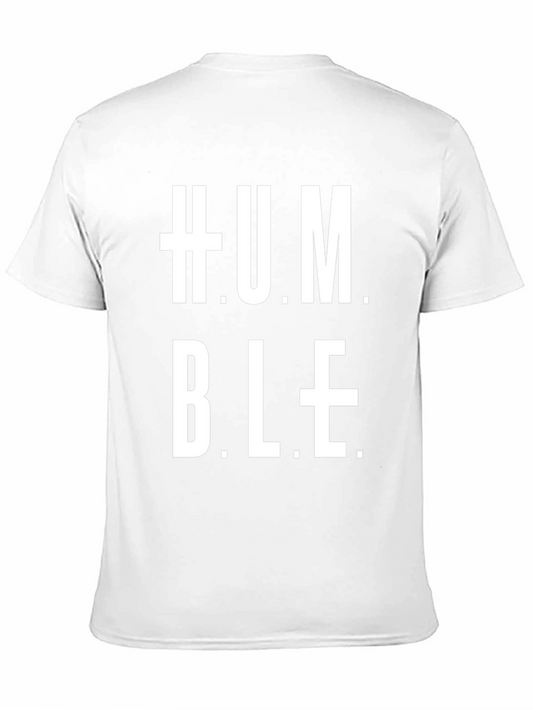 Humble Graphic T-Shirt - Black Cotton Blend