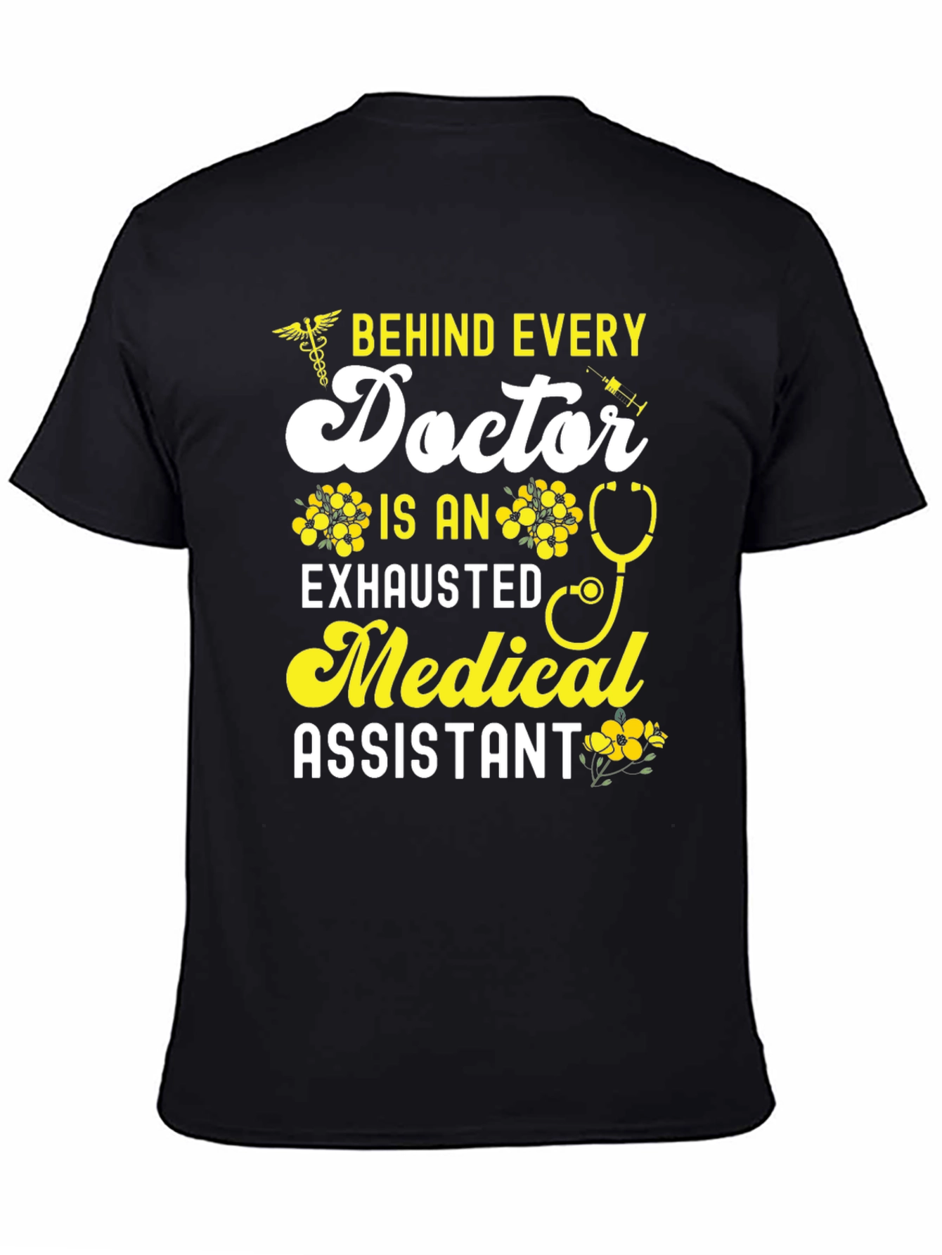 Exhausted Medical Assistant Graphic Tee