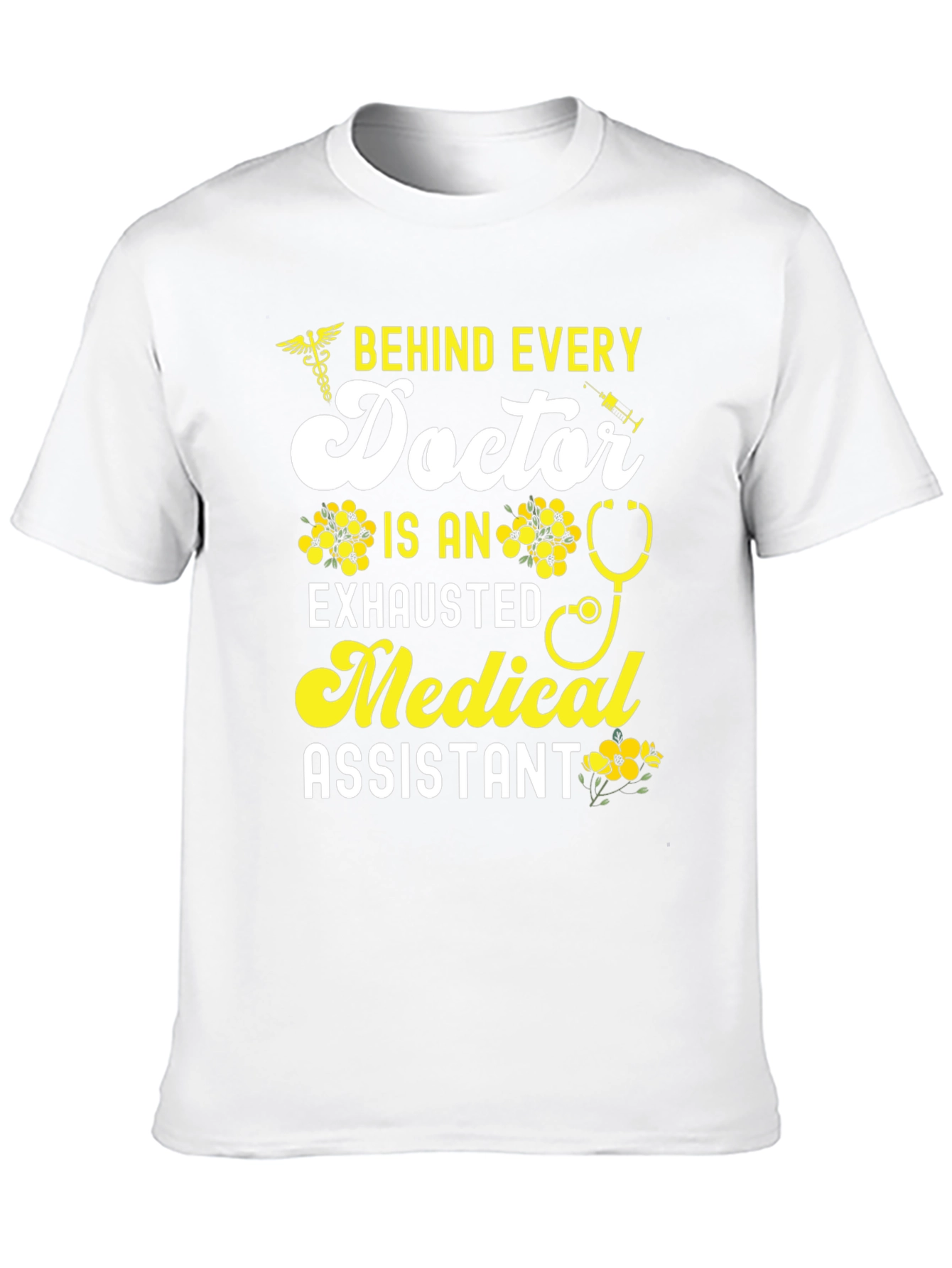 Exhausted Medical Assistant Graphic Tee
