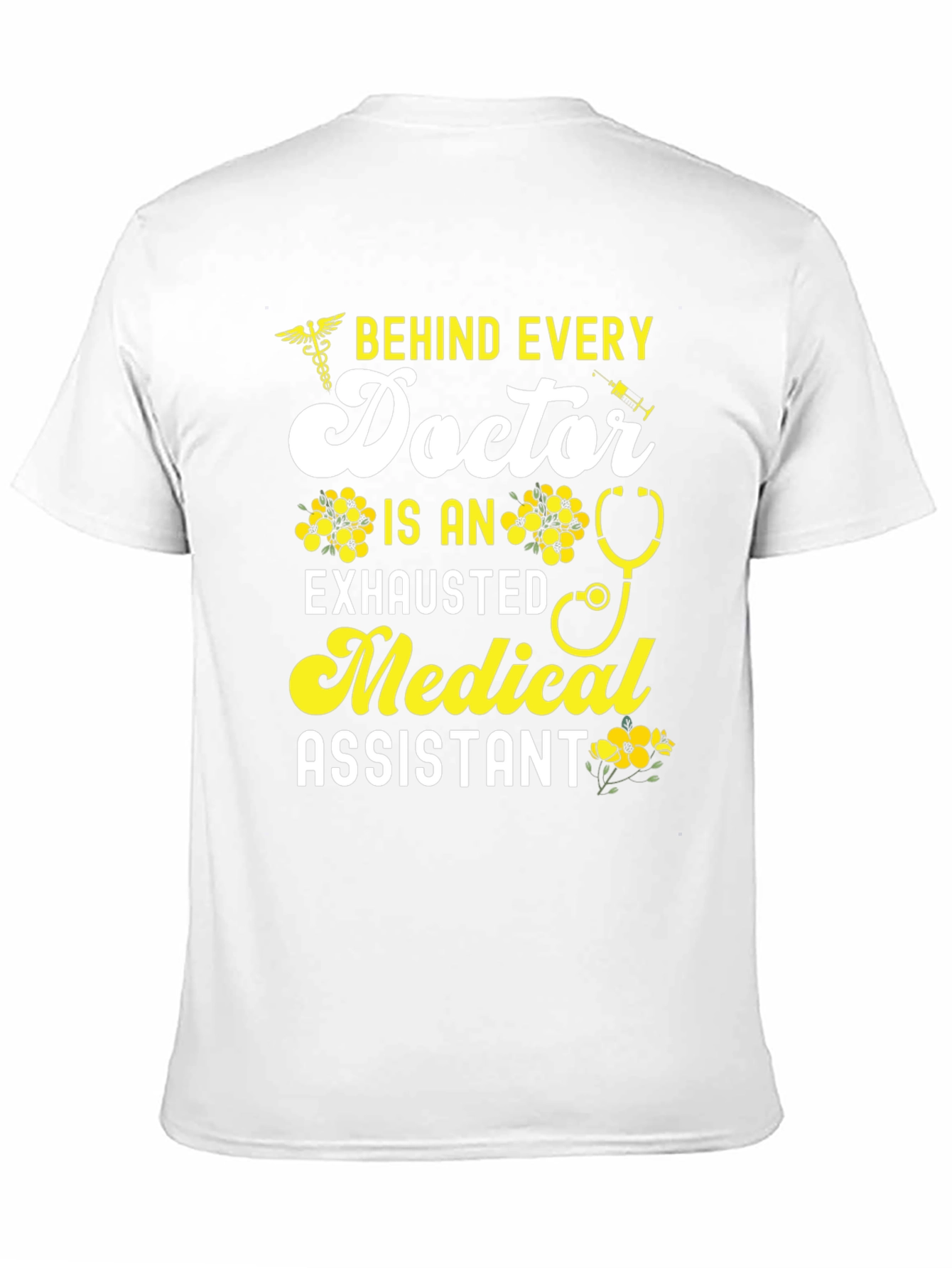 Exhausted Medical Assistant Graphic Tee