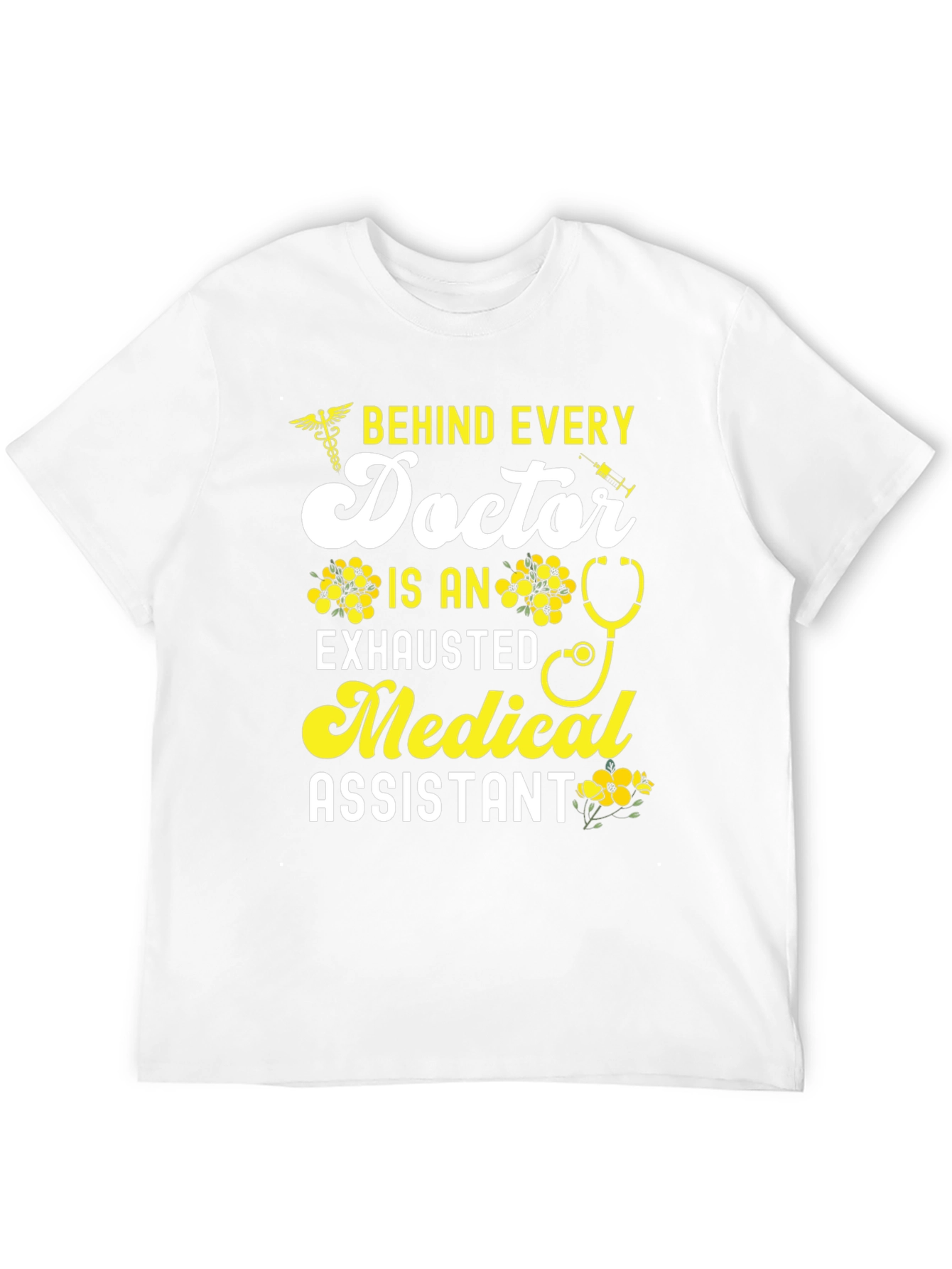 Exhausted Medical Assistant Graphic Tee