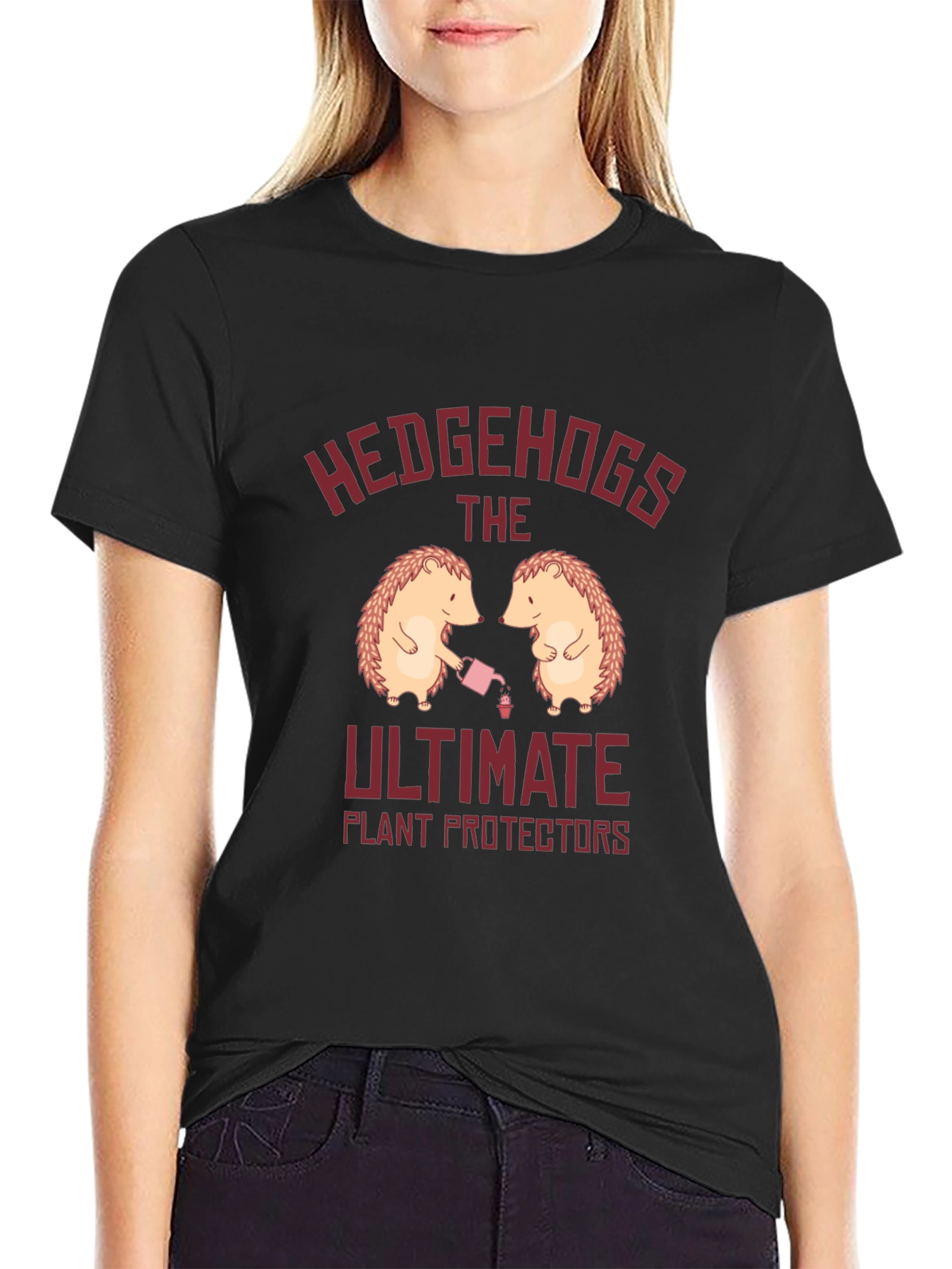 Hedgehogs Ultimate Plant Protectors Graphic Tee
