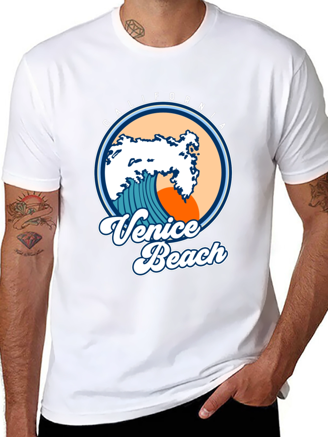 Venice Beach California T-Shirt Graphic Tee