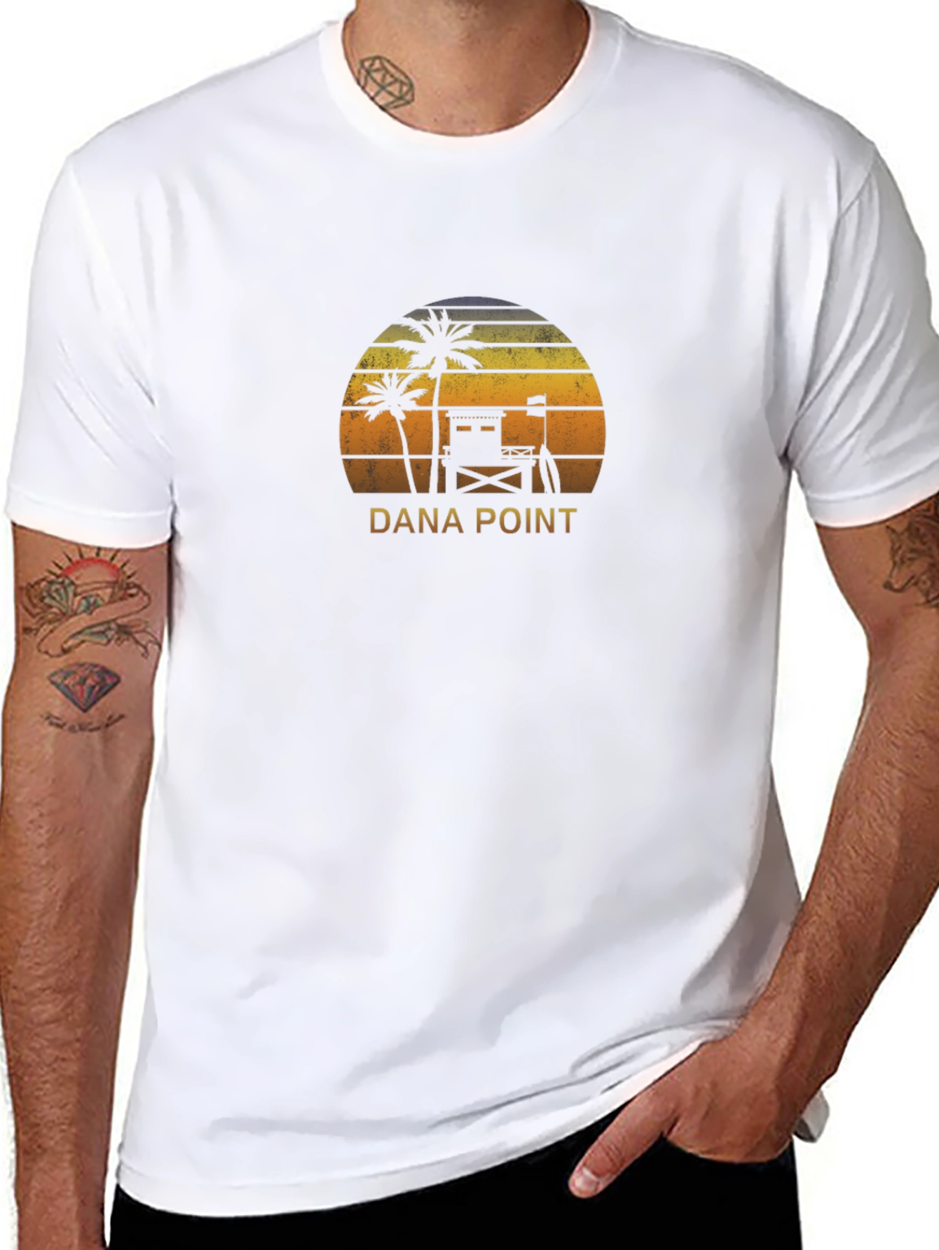 Dana Point Palm Sunset T-Shirt
