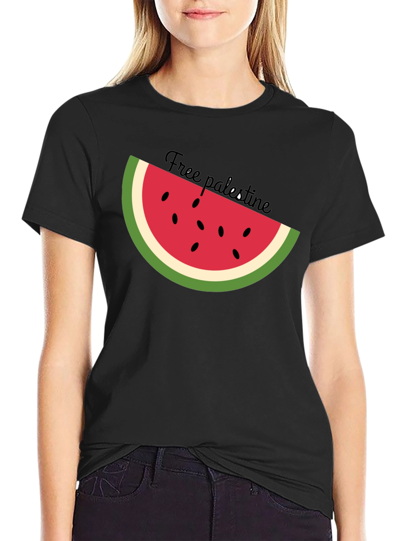 Free Palestine Watermelon T-Shirt