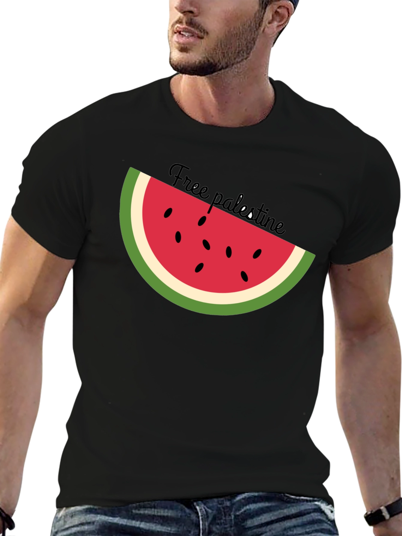 Free Palestine Watermelon T-Shirt