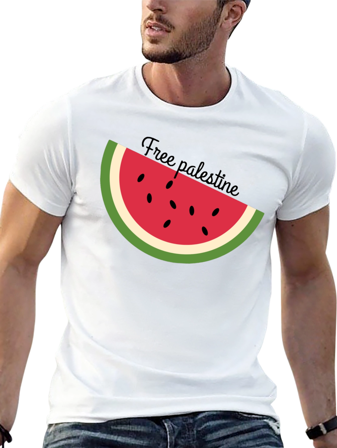 Free Palestine Watermelon T-Shirt