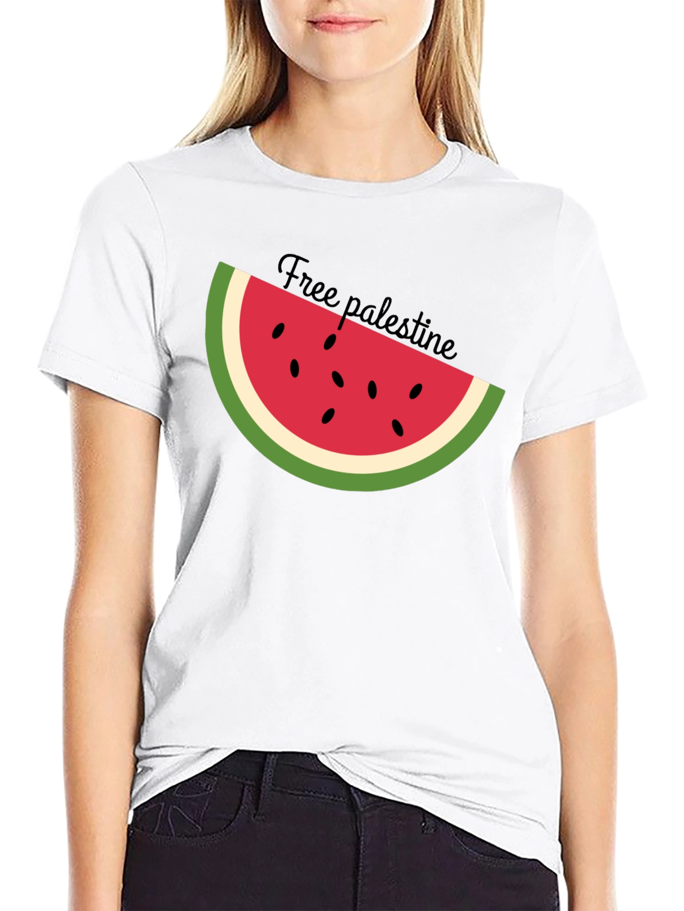 Free Palestine Watermelon T-Shirt