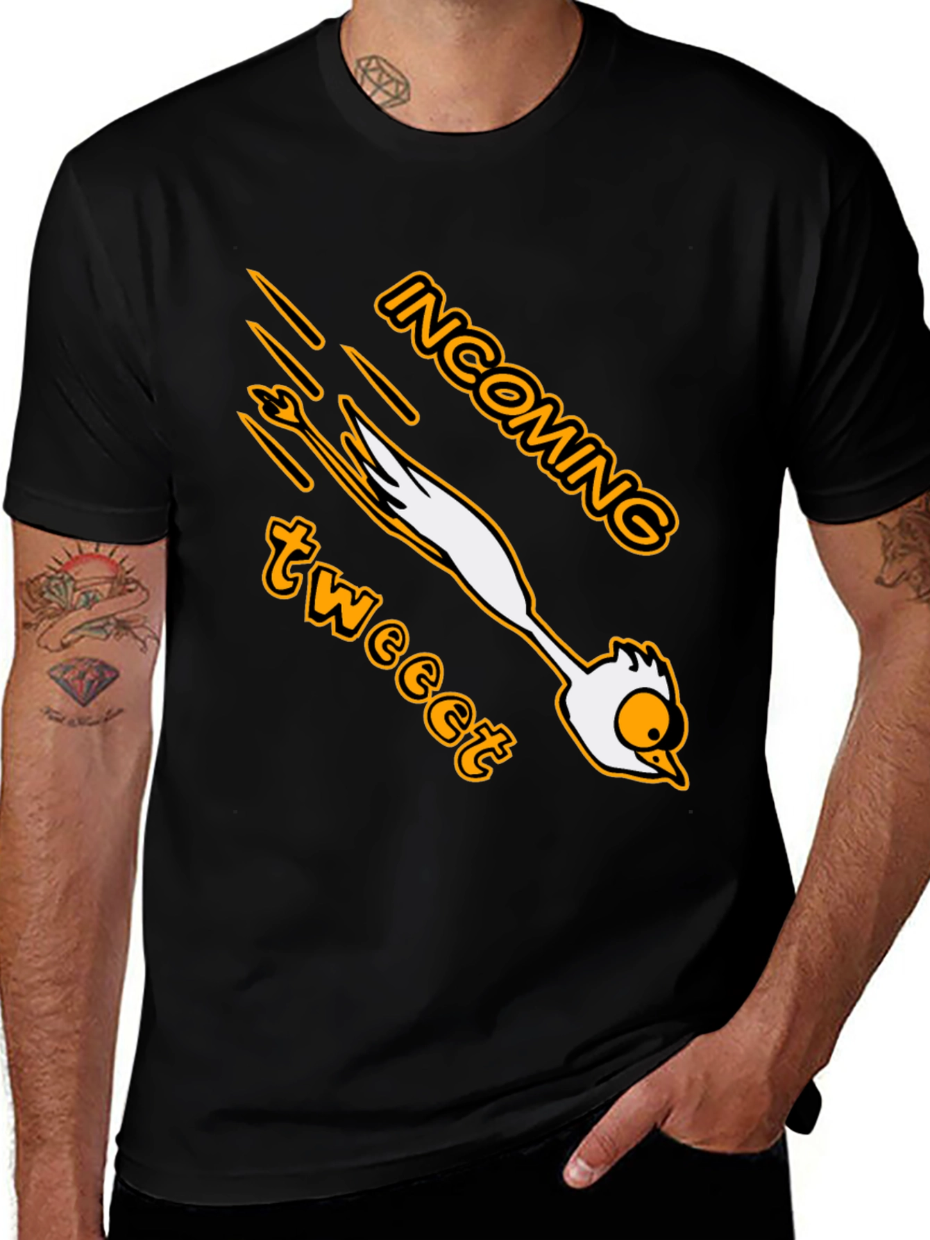 Incoming Tweet Roadrunner Graphic Tee