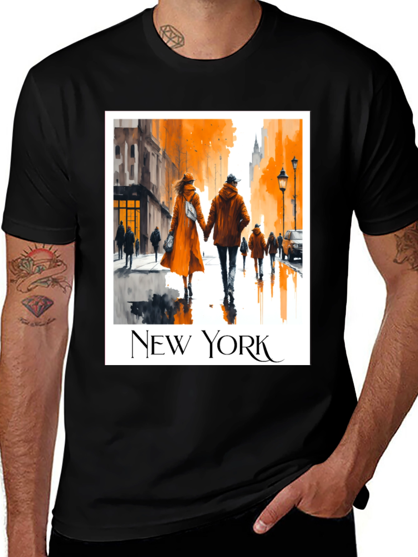New York City Couple T-Shirt