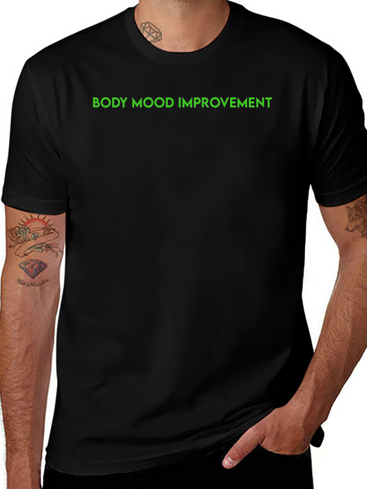 Body Mood Improvement Black T-Shirt