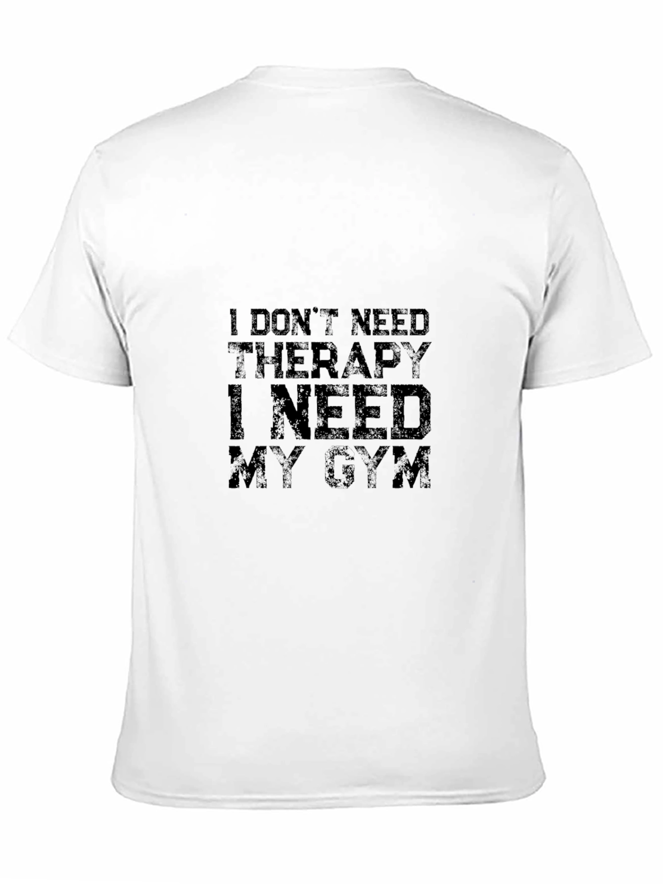 Gym Therapy T-Shirt - Black Short Sleeve Tee