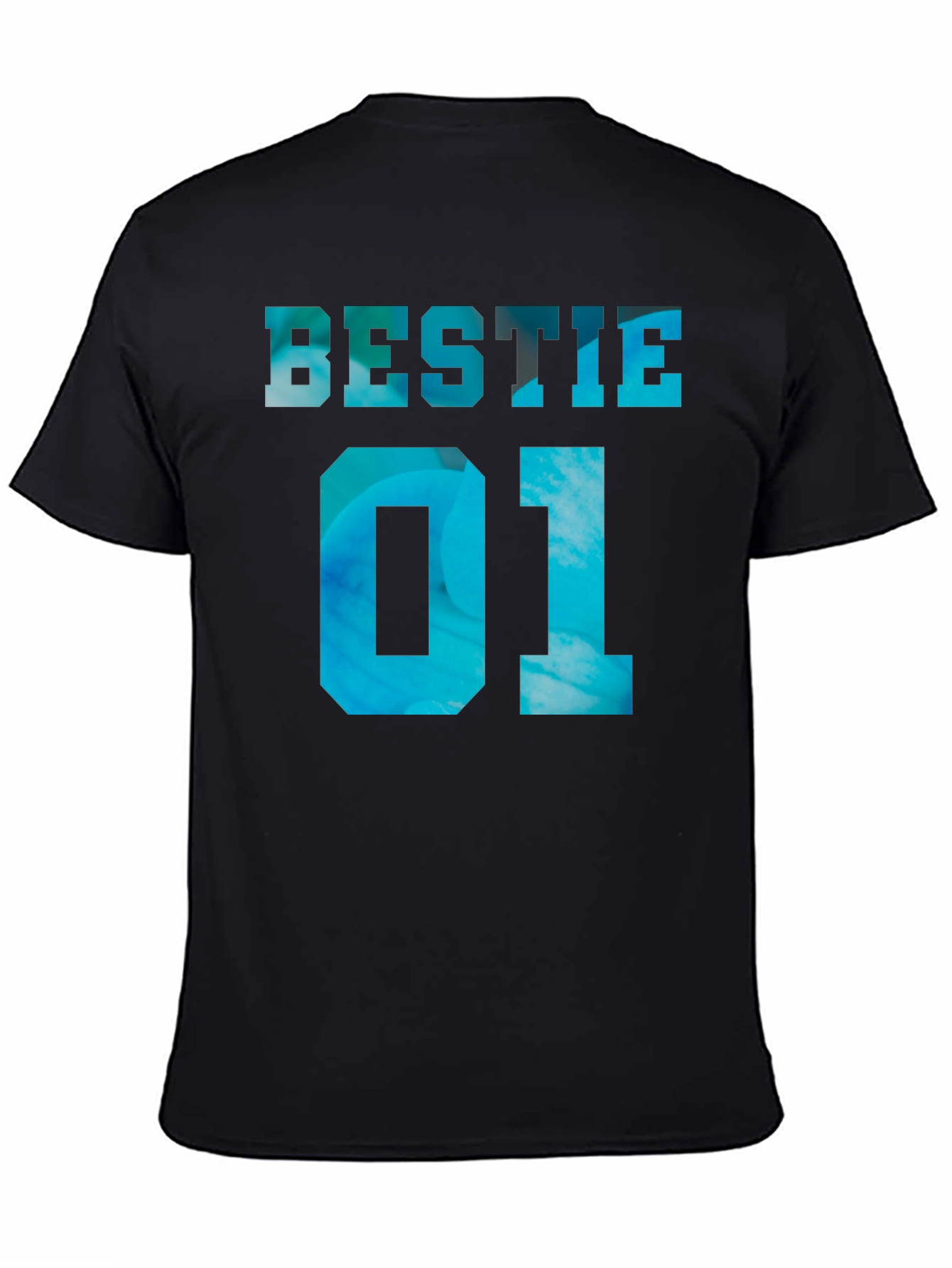 Bestie 01 Graphic Tee - Trendy Couple Shirt