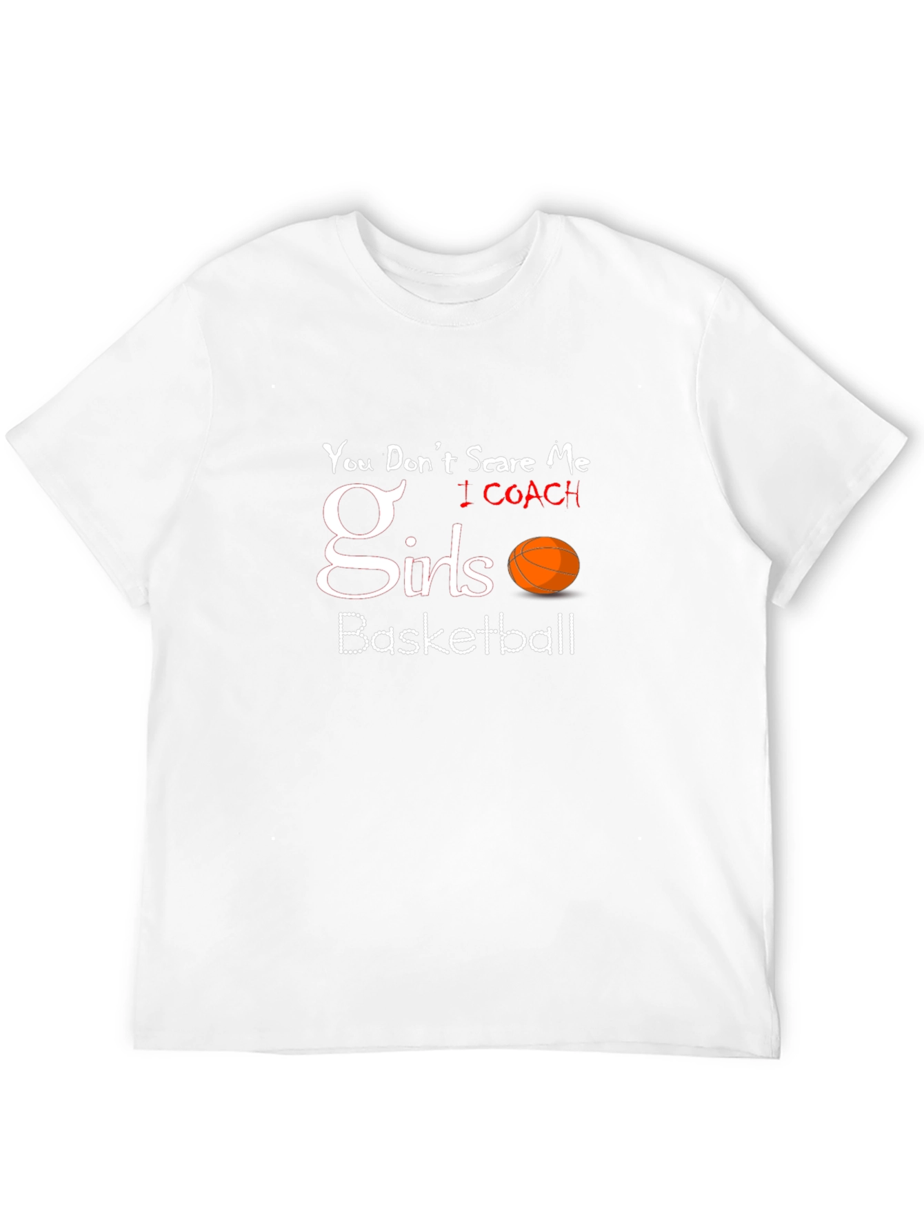 Girls Basketball Coach T-Shirt