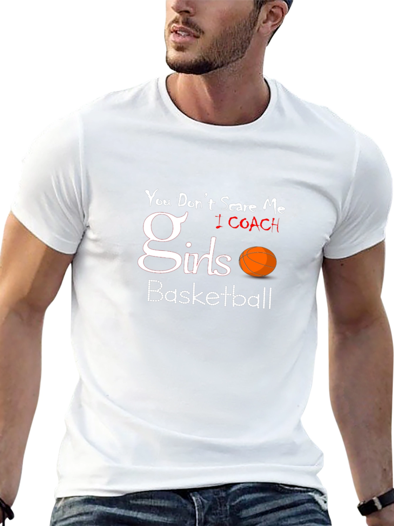 Girls Basketball Coach T-Shirt
