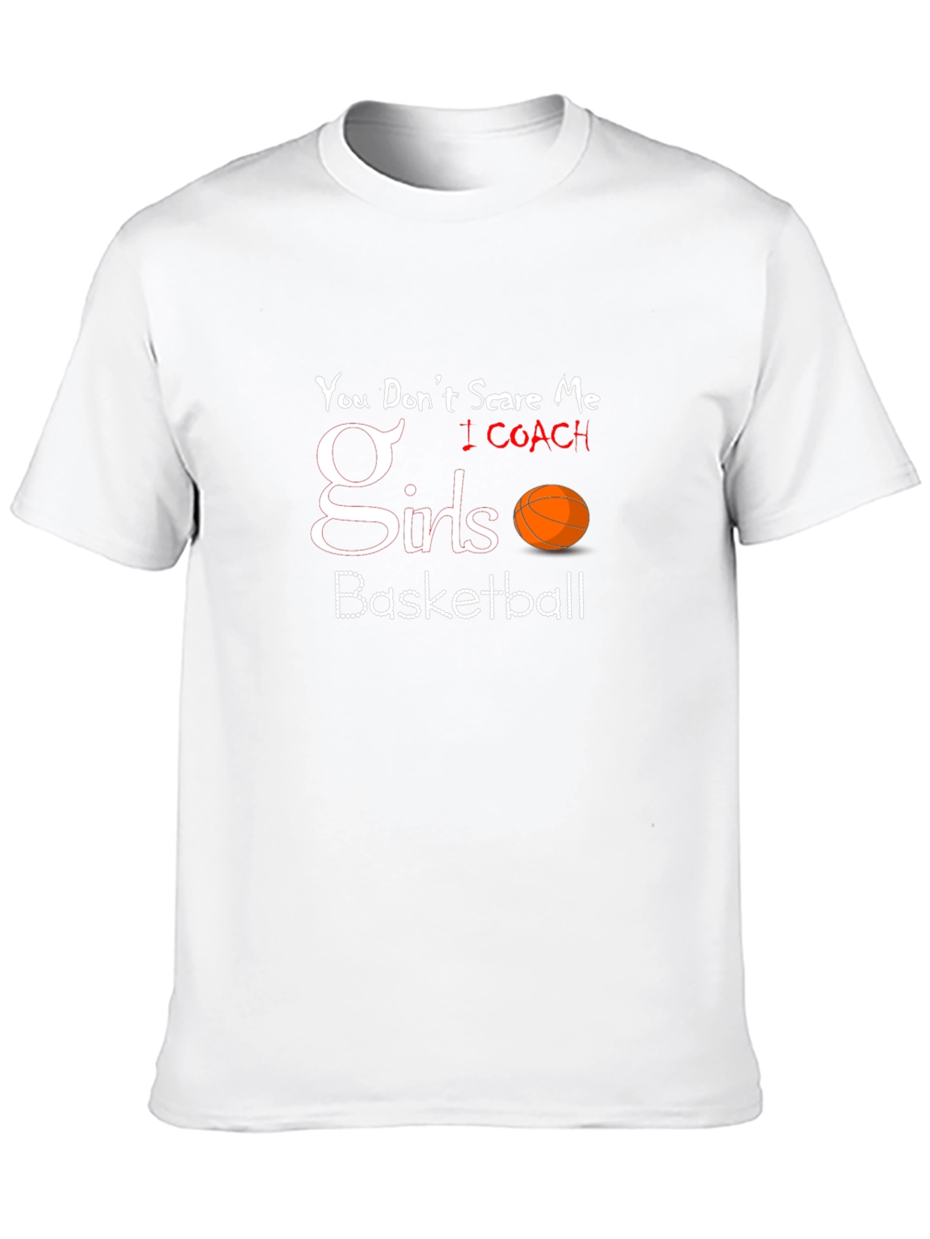 Girls Basketball Coach T-Shirt