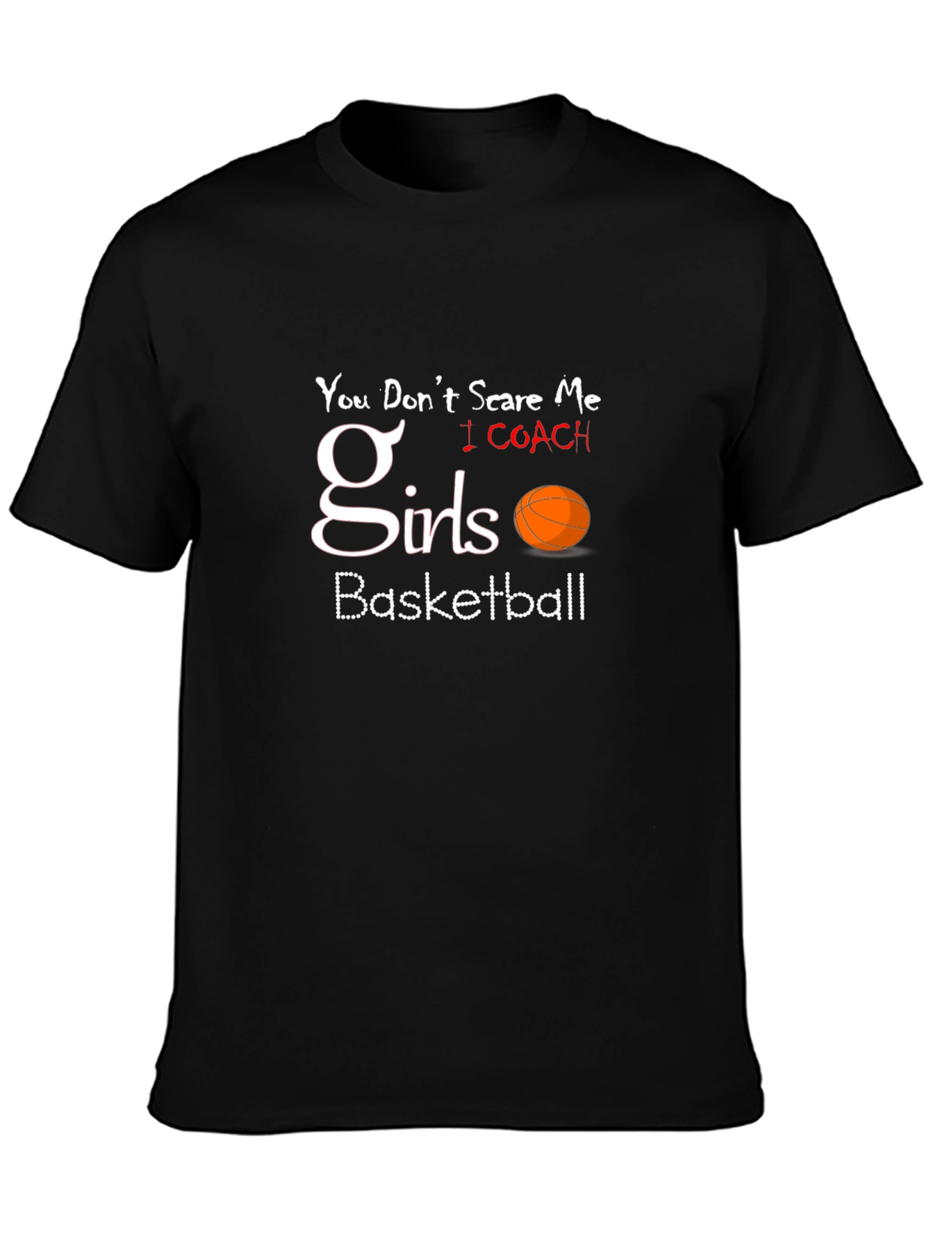 Girls Basketball Coach T-Shirt