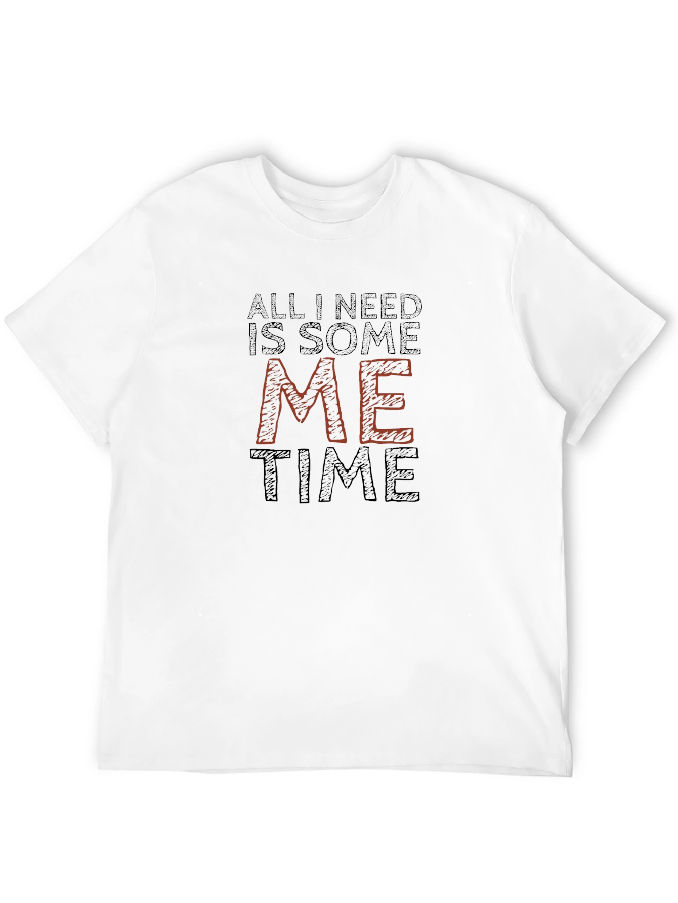 All I Need Is Some Me Time Black T-Shirt