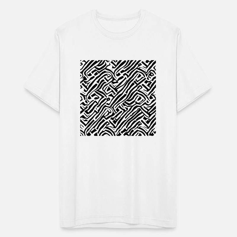 Abstract black and white pattern