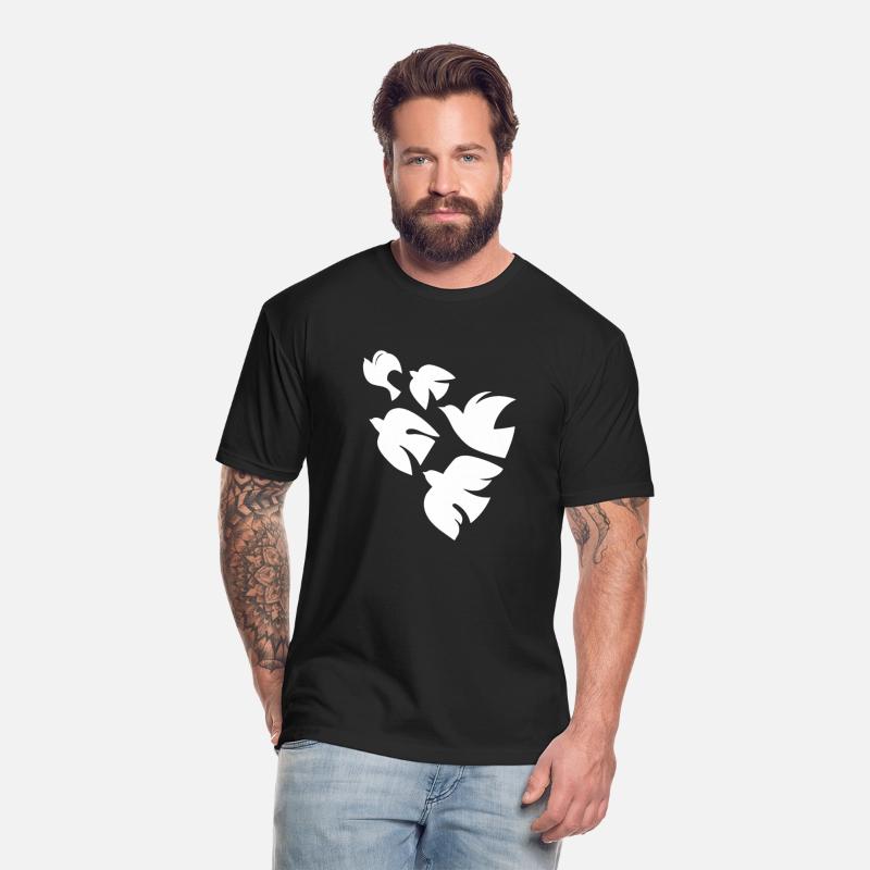 Abstract Boho Birds Silhouette illustration