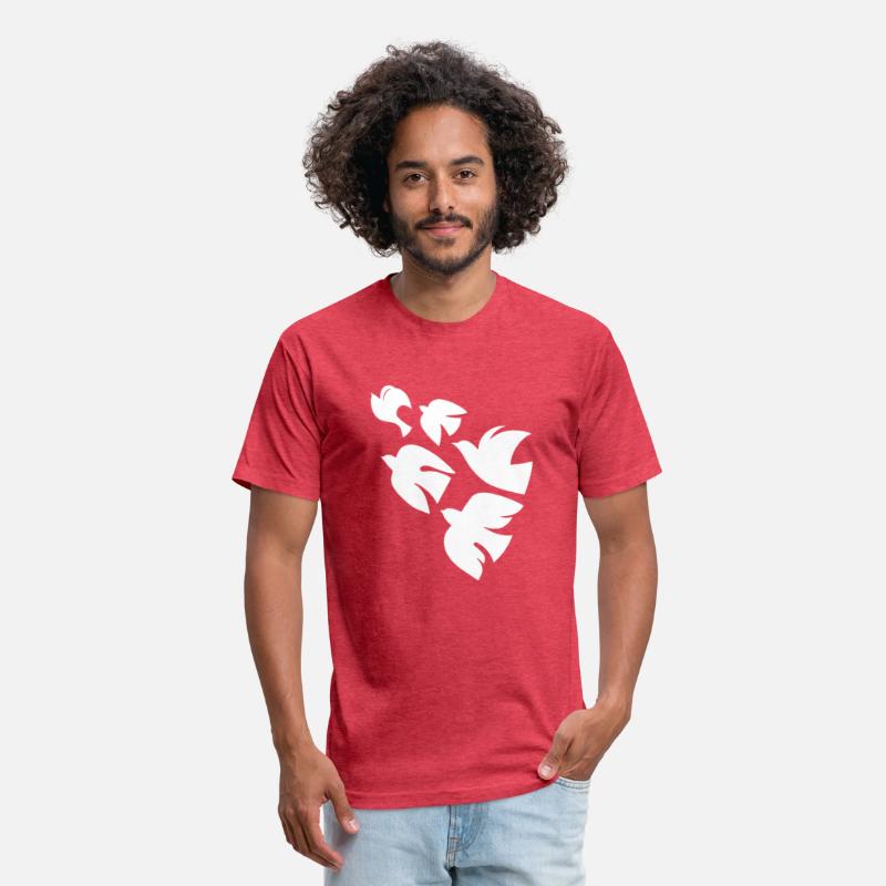 Abstract Boho Birds Silhouette illustration