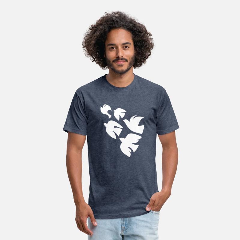 Abstract Boho Birds Silhouette illustration