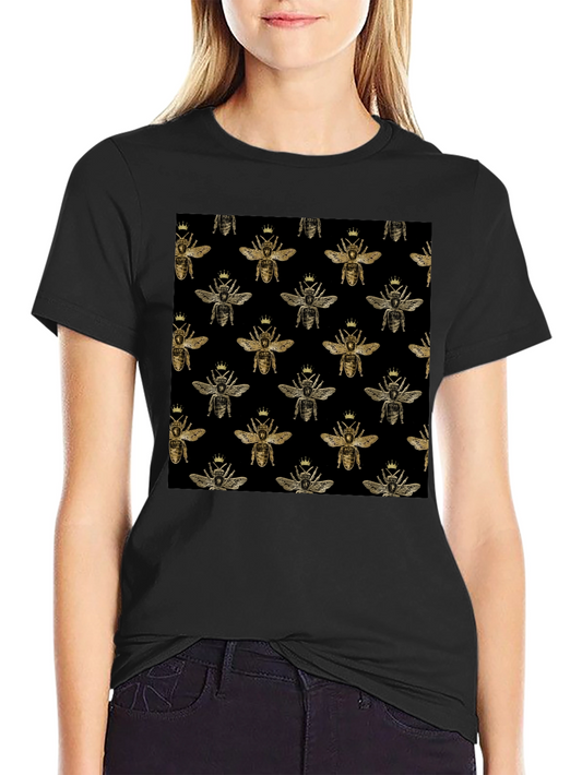 Black Bee Crown Graphic Tee
