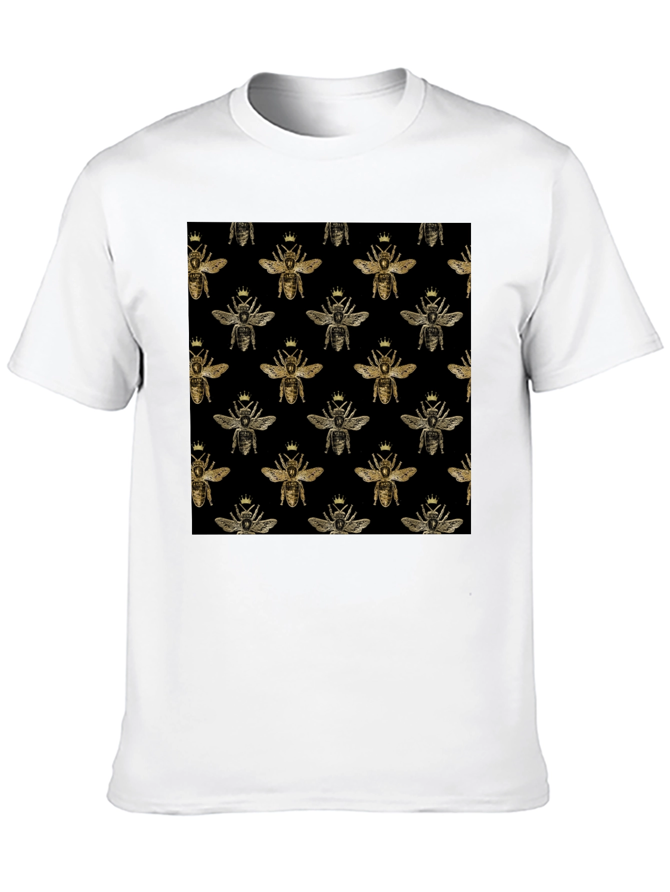 Black Bee Crown Graphic Tee