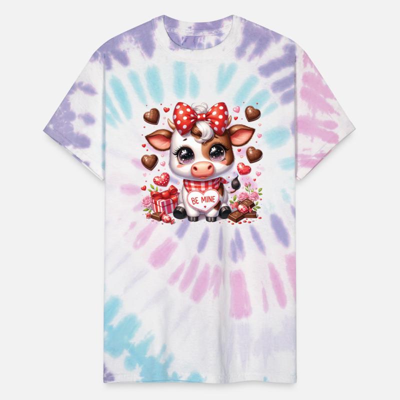 Adorable Valentine Cow - Be Mine