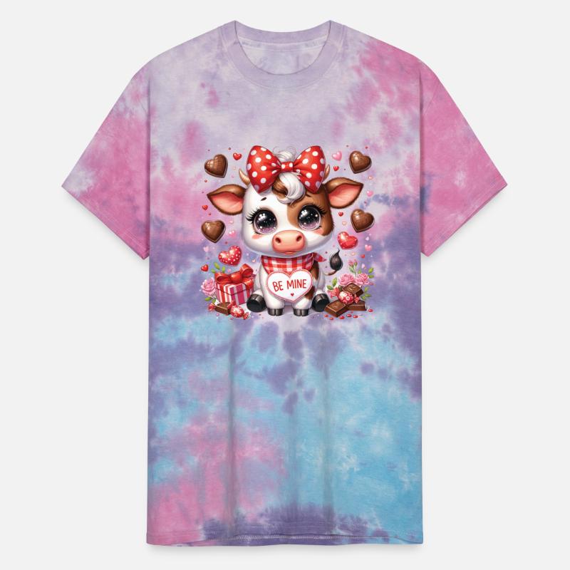 Adorable Valentine Cow - Be Mine