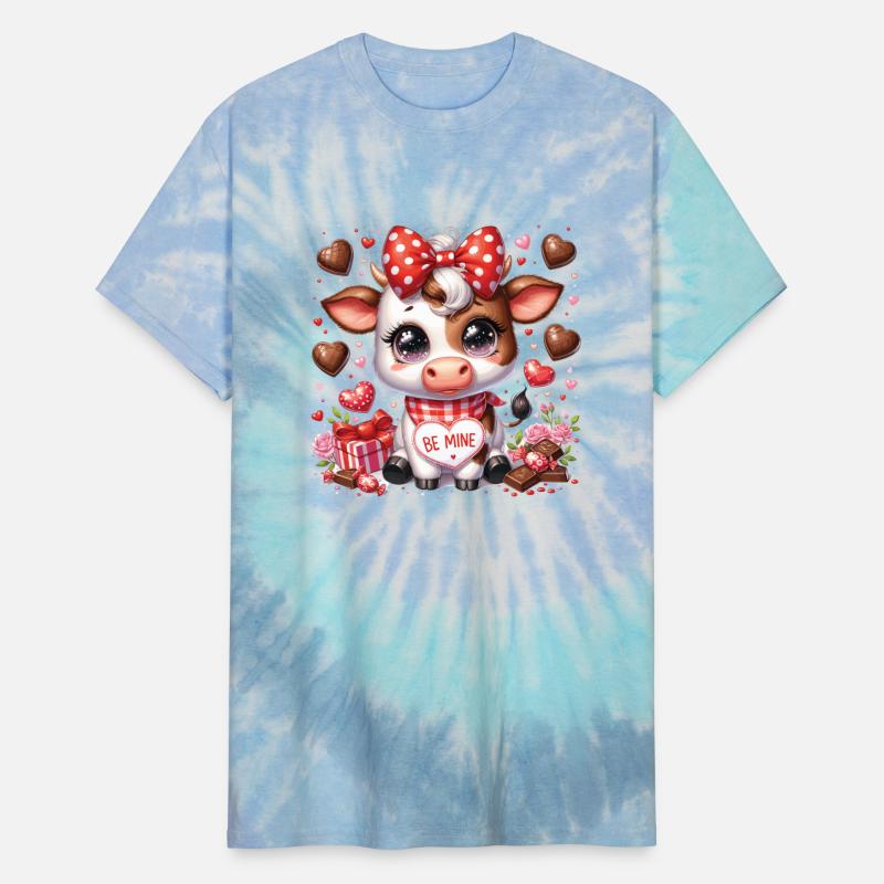 Adorable Valentine Cow - Be Mine