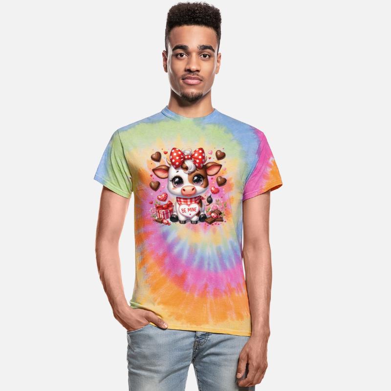 Adorable Valentine Cow - Be Mine