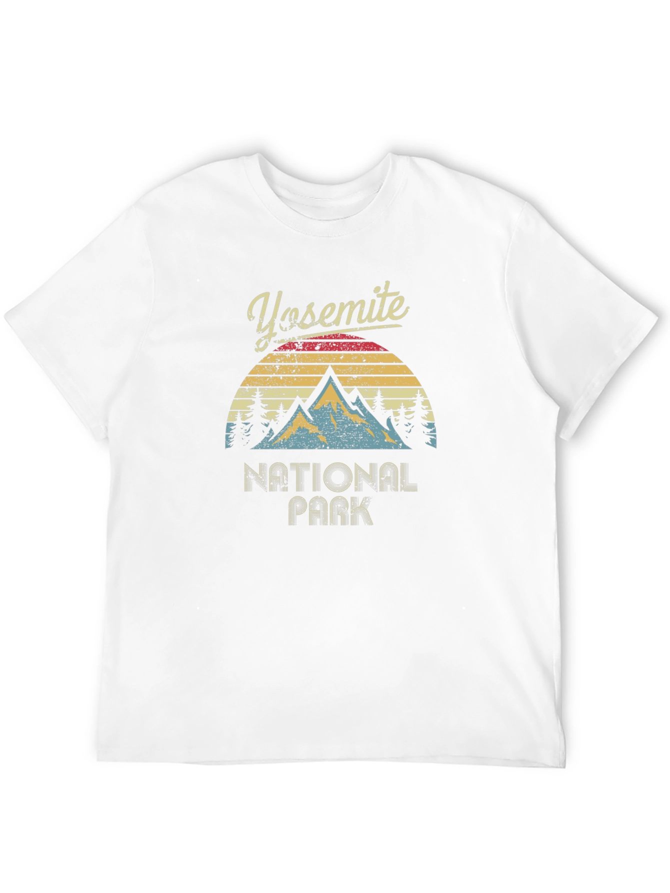 Yosemite National Park Retro Graphic Tee