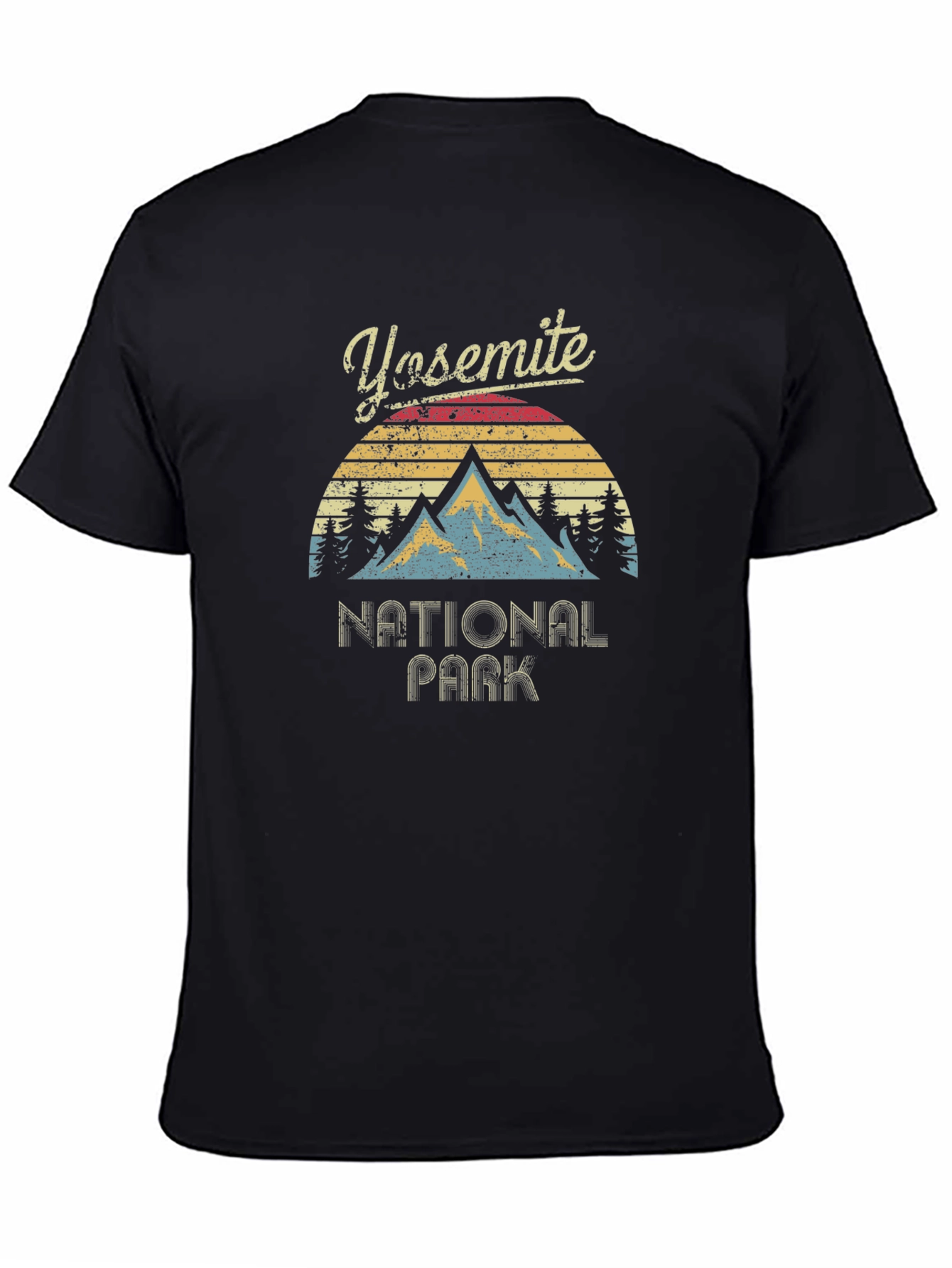 Yosemite National Park Retro Graphic Tee