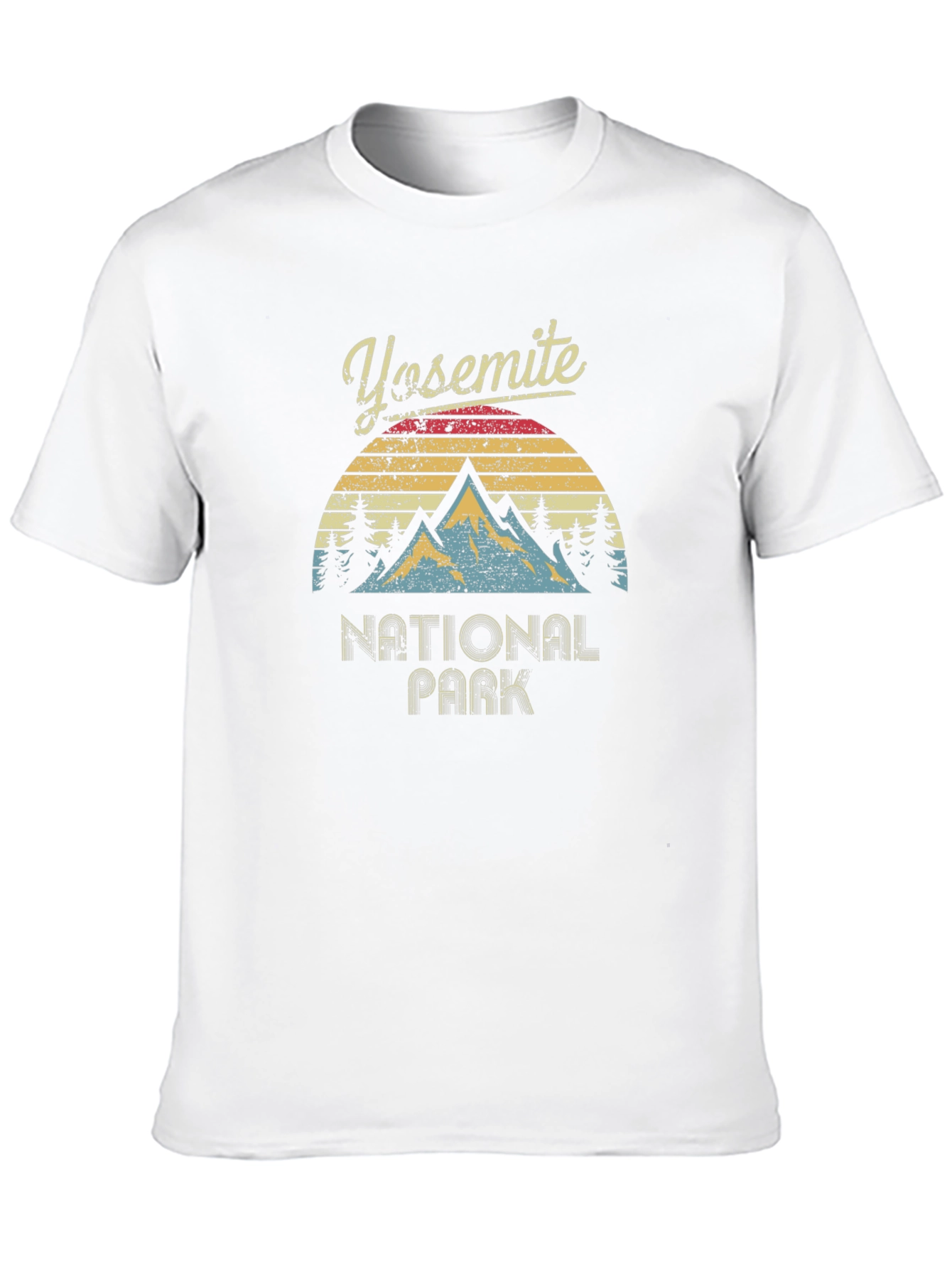 Yosemite National Park Retro Graphic Tee