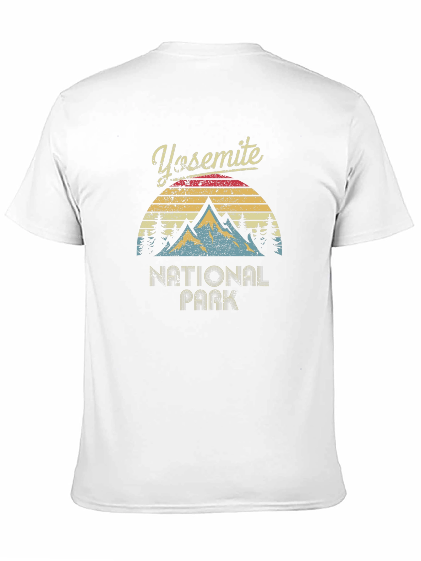 Yosemite National Park Retro Graphic Tee