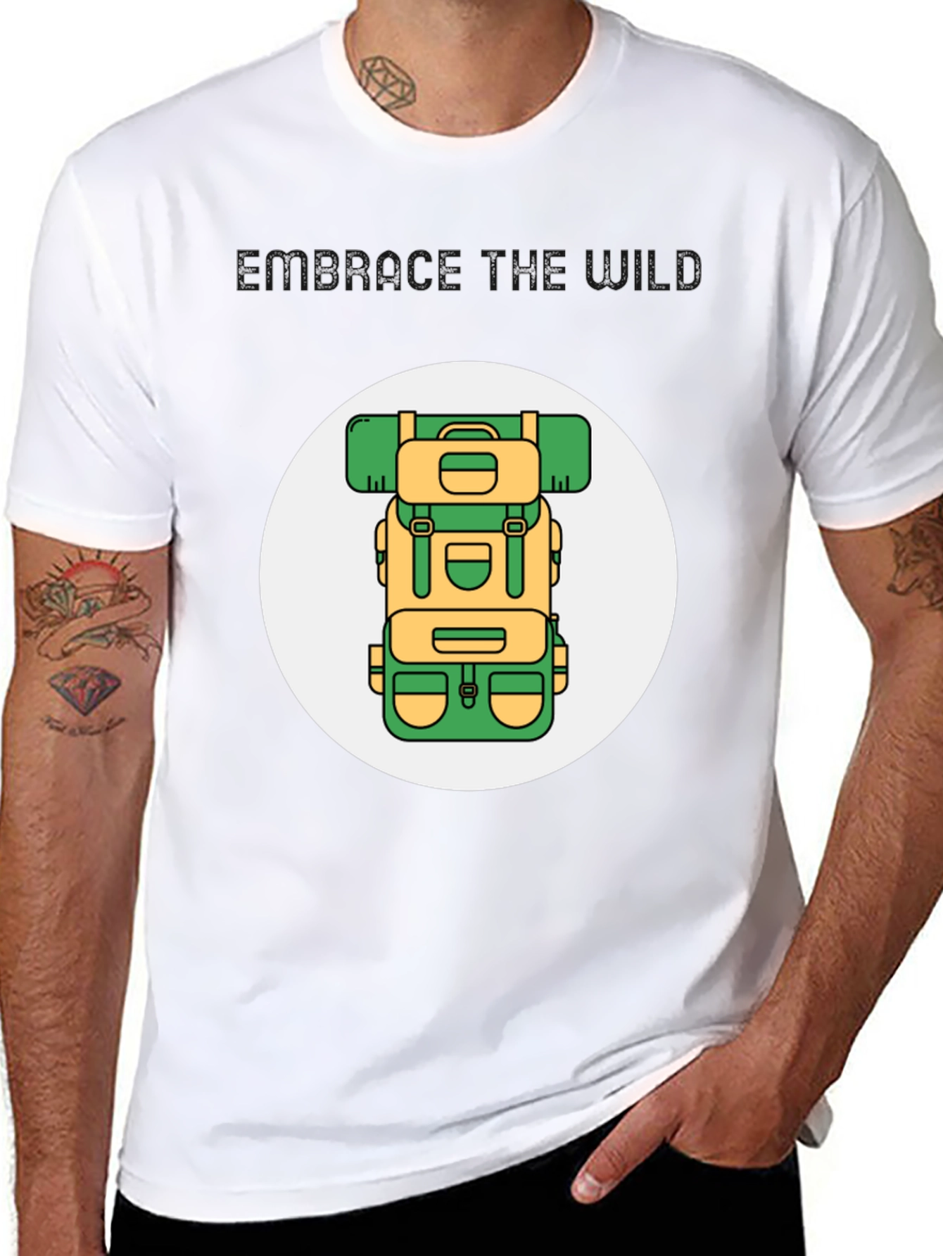 Adventure Awaits: Backpack Graphic Tee