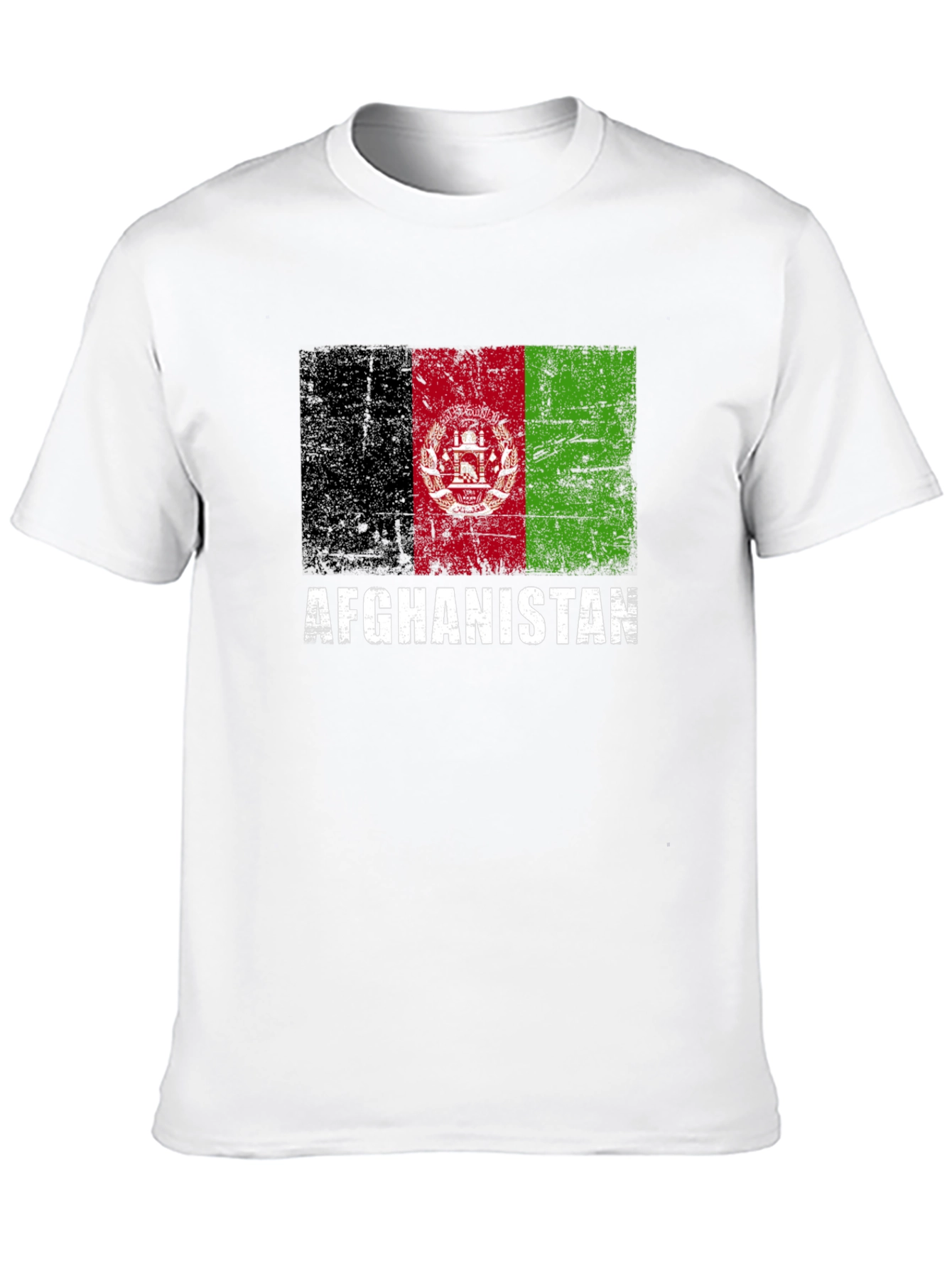 Afghanistan Flag Graphic T-Shirt
