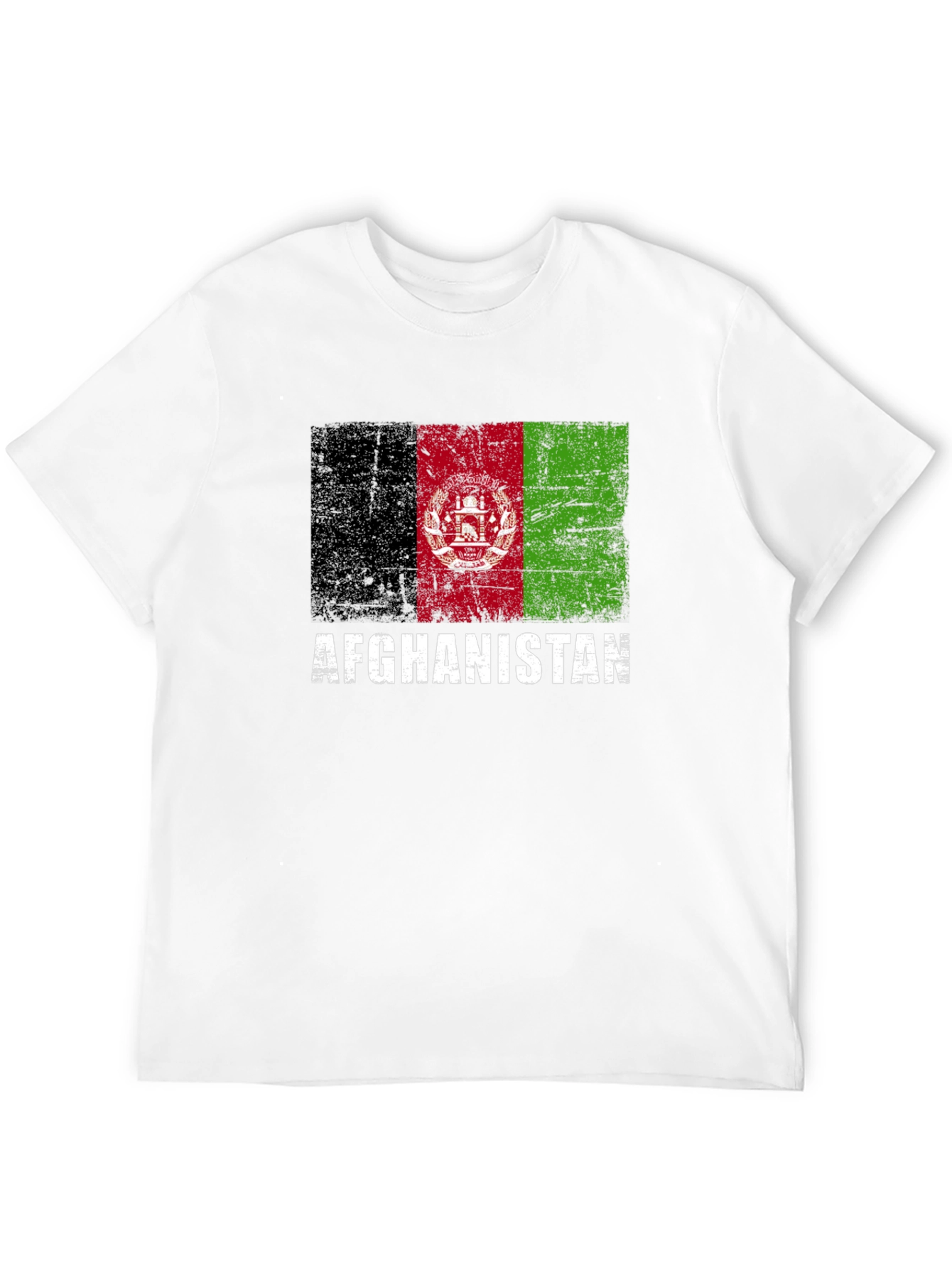 Afghanistan Flag Graphic T-Shirt