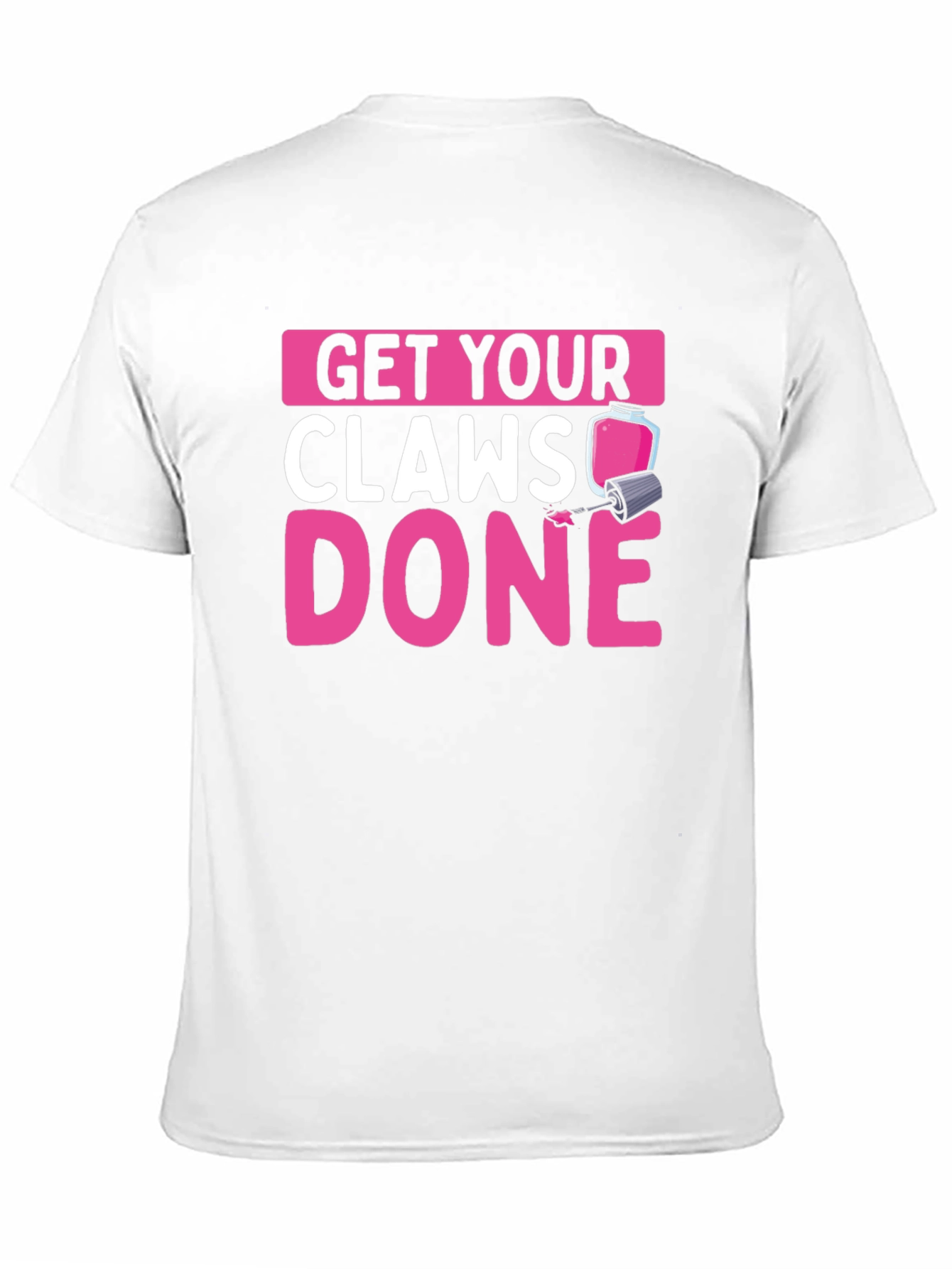 Get Your Claws Done Black Graphic Tee