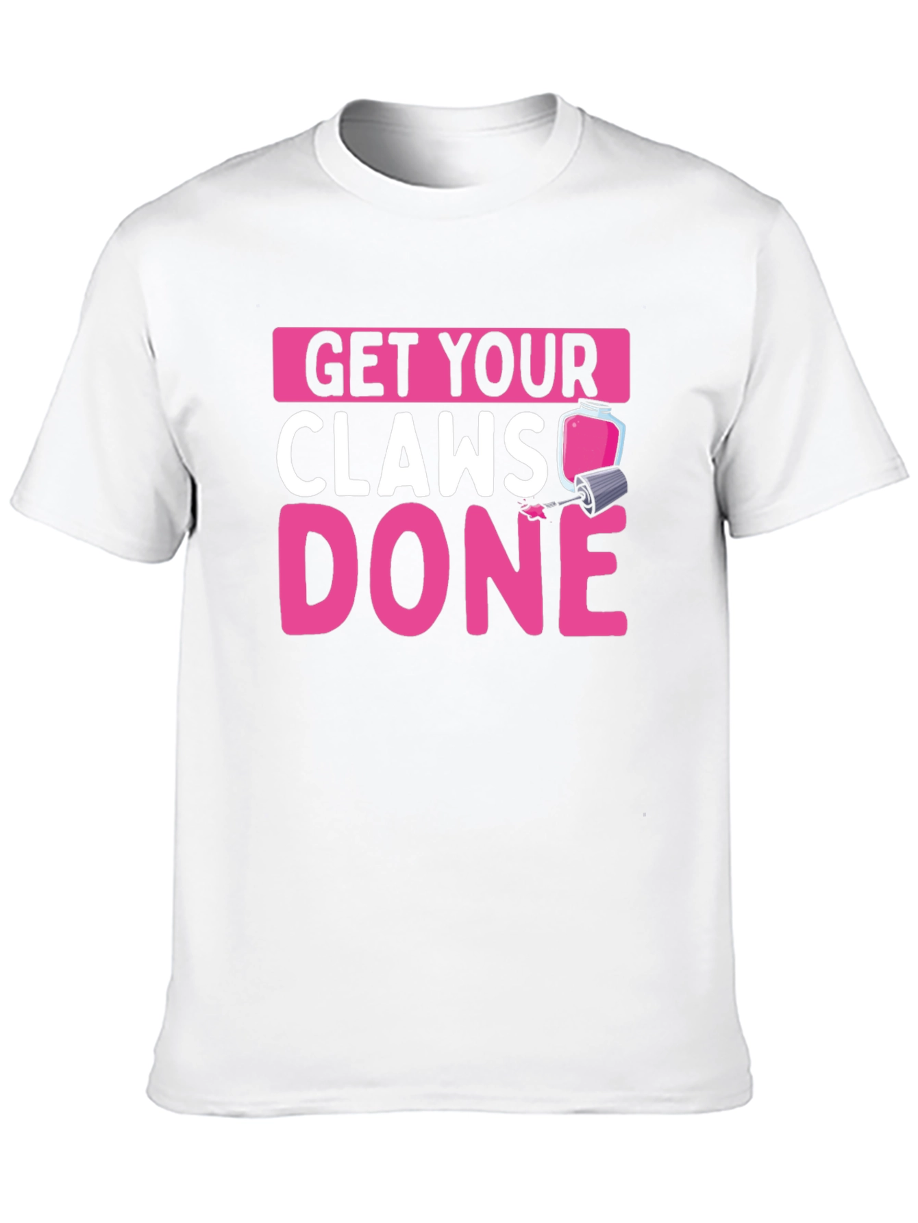 Get Your Claws Done Black Graphic Tee