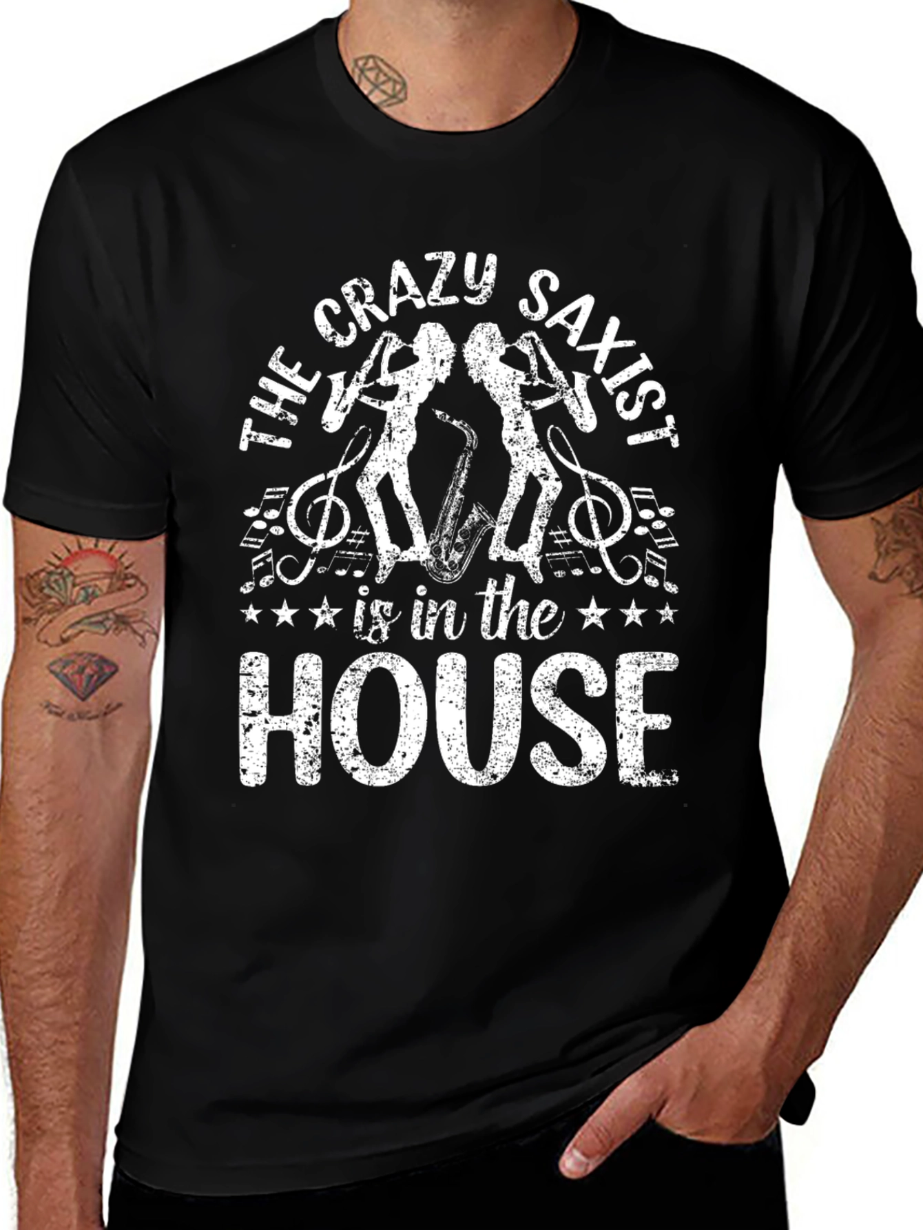 Crazy Saxist T-Shirt