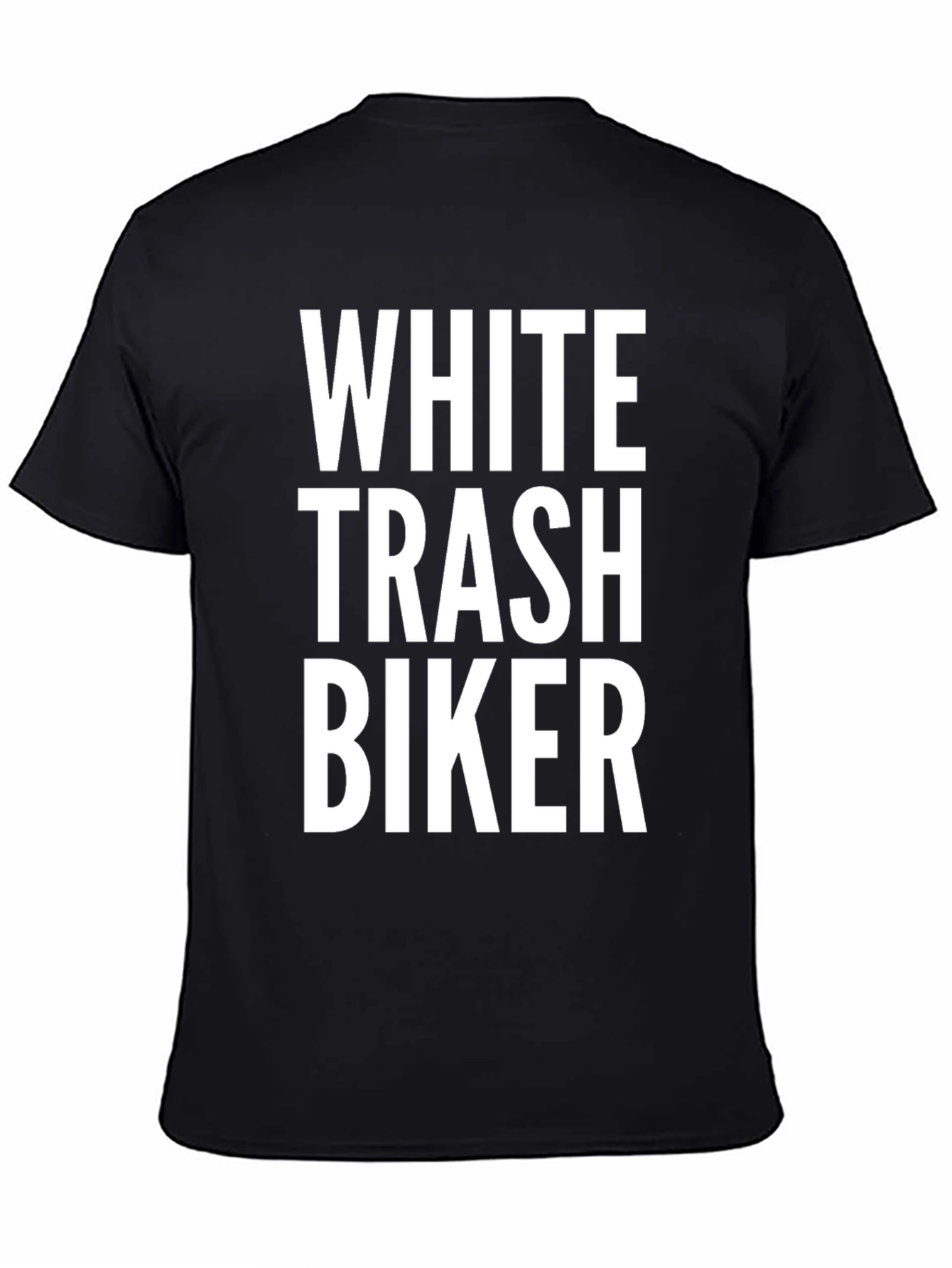 White Trash Biker Graphic T-Shirt